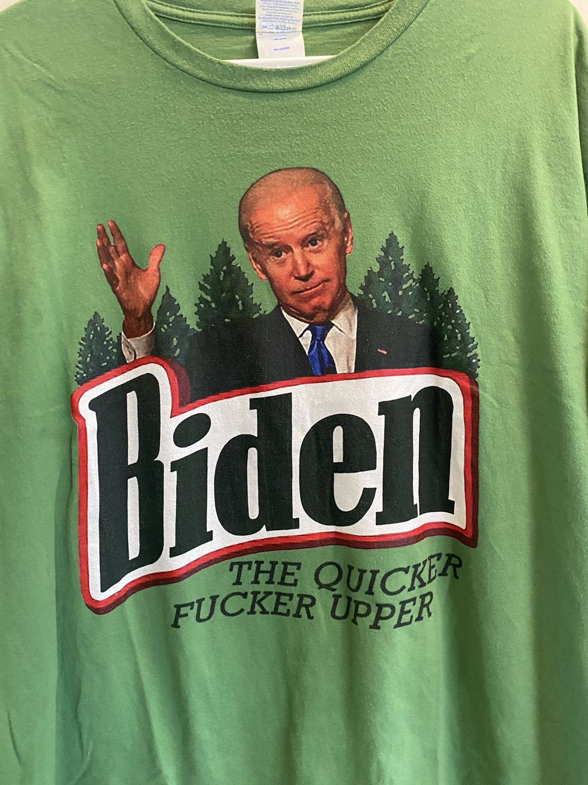 Vintage Joe Biden Spoof Humor Shirt Size US XXL / EU 58 / 5 - 2 Thumbnail