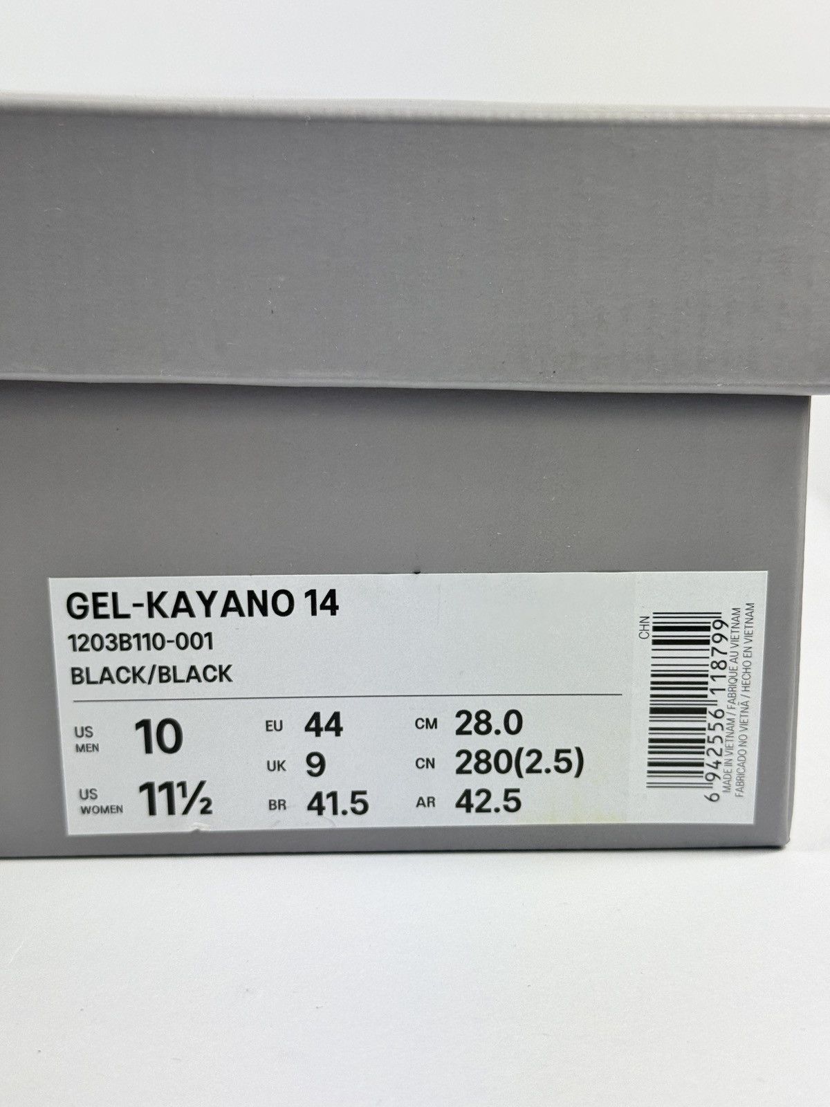 Thom Browne x ASICS GEL - KAYANO 14 SNEAKERS Size US 10 / EU 43 - 18 Thumbnail