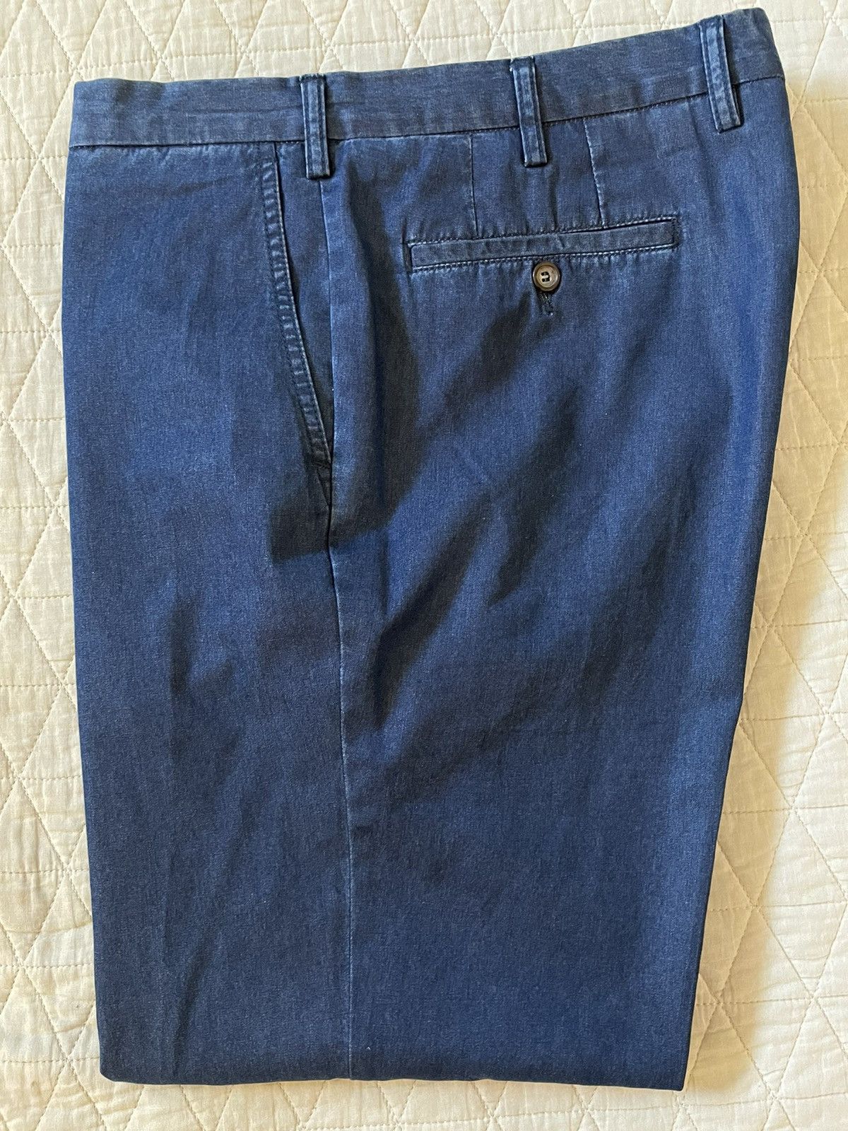 Rota Rota sport Refined Denim Flat Front Trouser Size US 38 / EU 54 - 1 Thumbnail