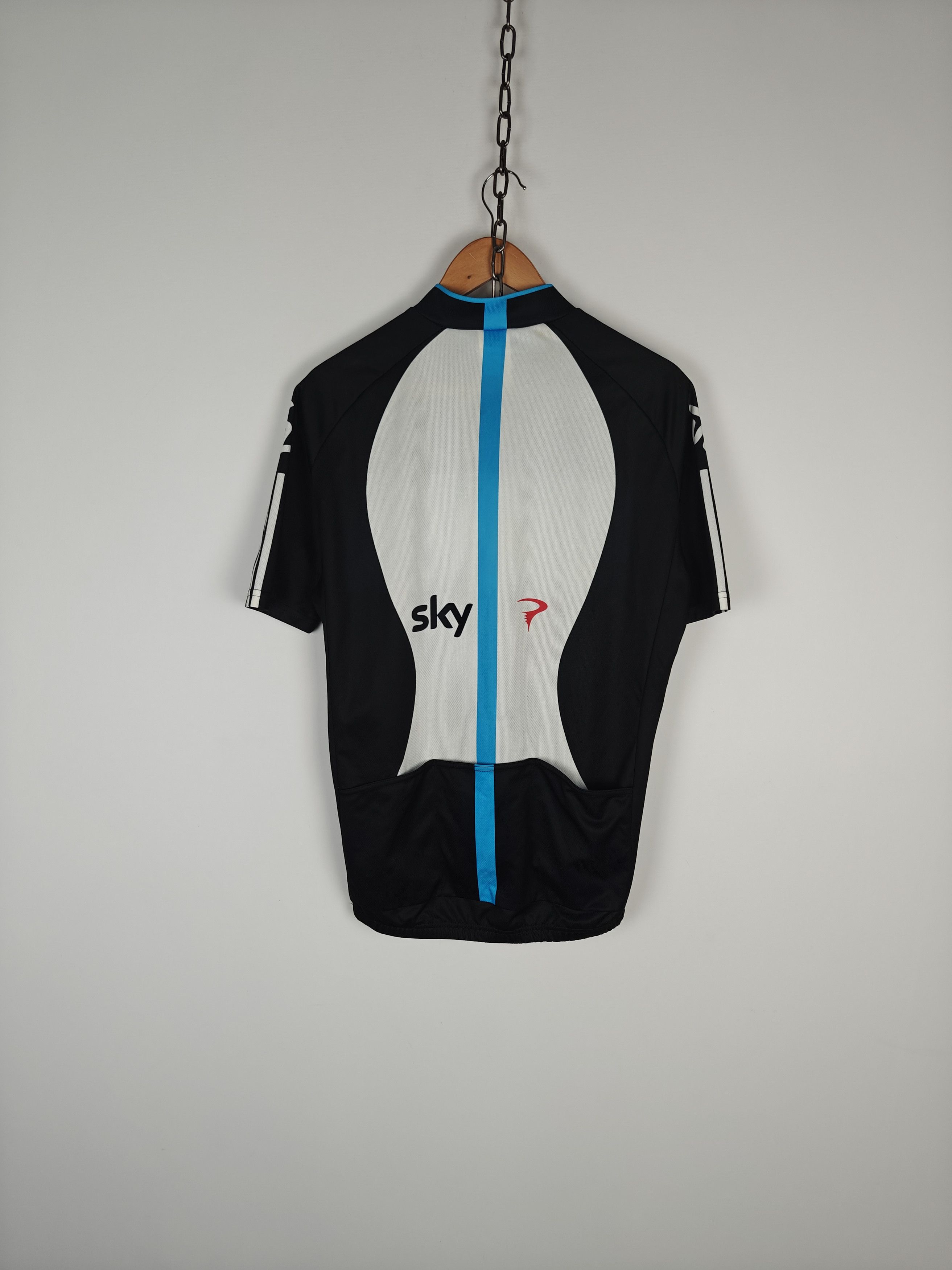 Adidas Adidas Pinarello Sky Jersey T-Shirt Zip Pro Cycling size L Size US L / EU 52-54 / 3 - 9 Thumbnail