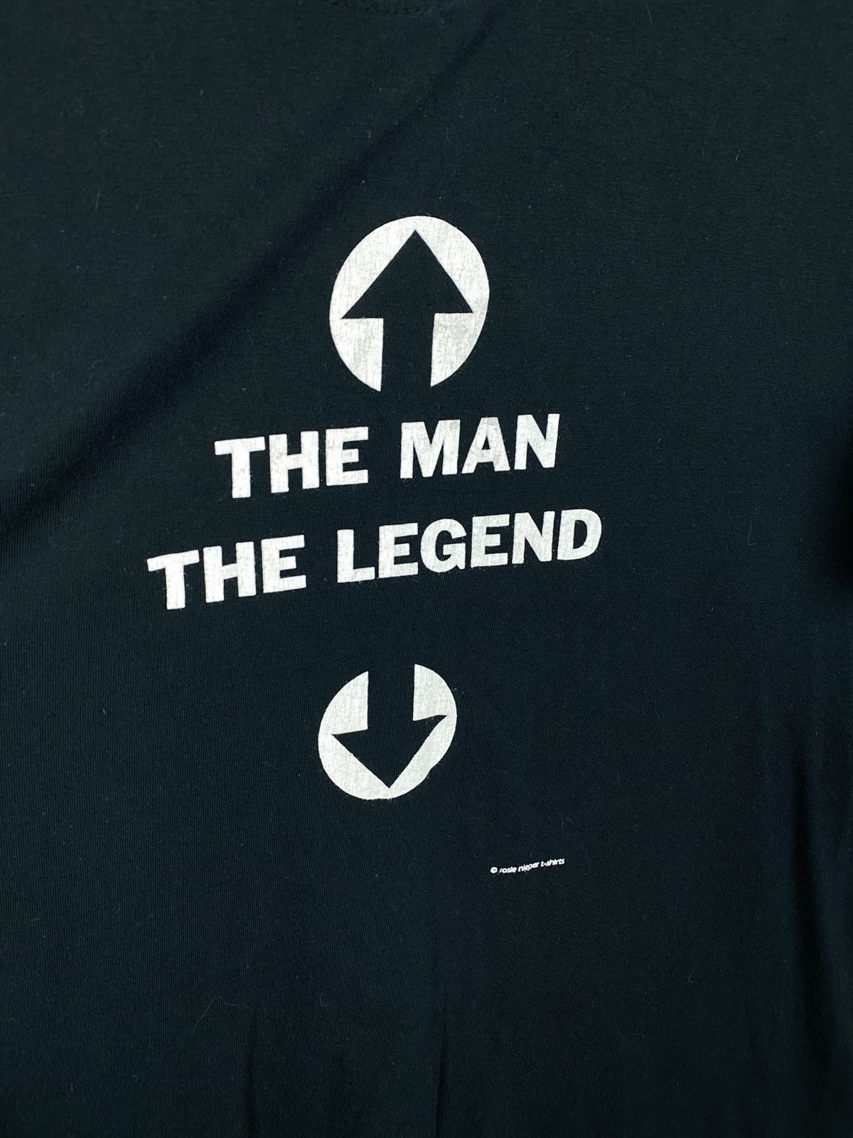 Vintage 🪢Vintage T-Shirt The Man The Legend VTG Humor Rare Tee🪢 Size US XL / EU 56 / 4 - 2 Thumbnail
