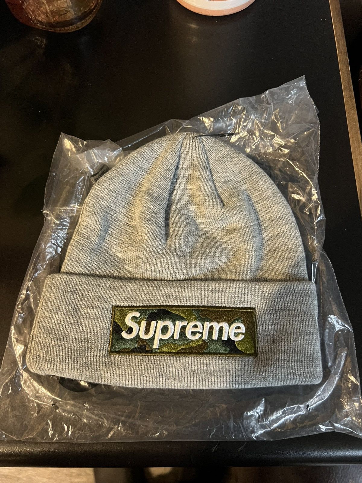 Supreme Box Logo Heather Grey | Grailed