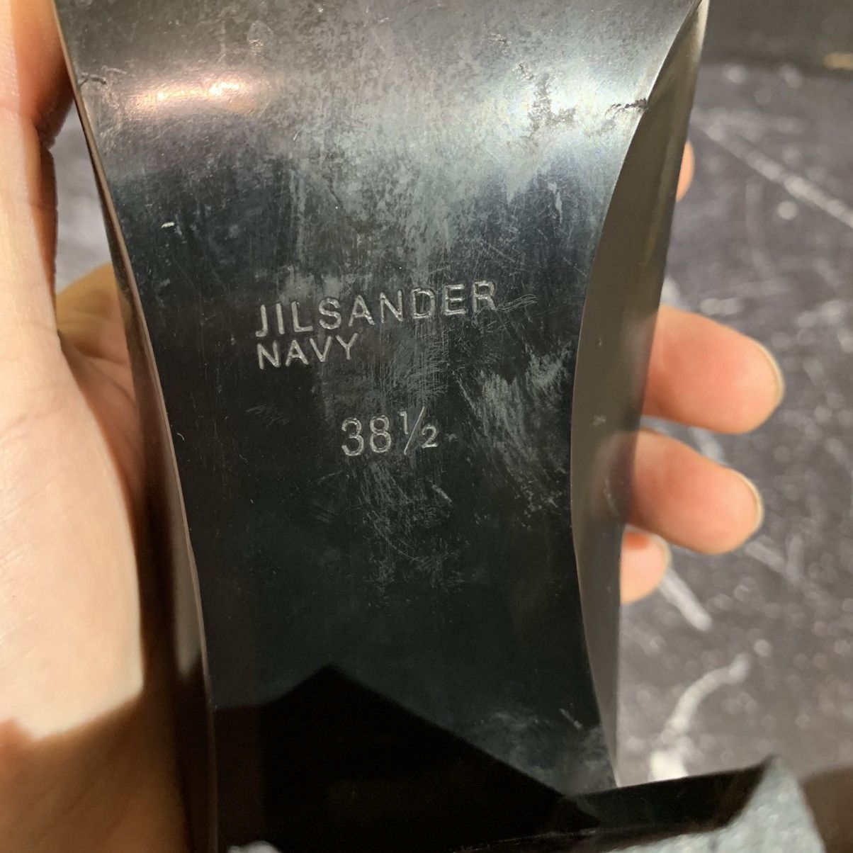 Jil Sander Jil Sander Leather Women’s Black Heels size 38.5 Size US 8.5 / IT 38.5 - 12 Thumbnail