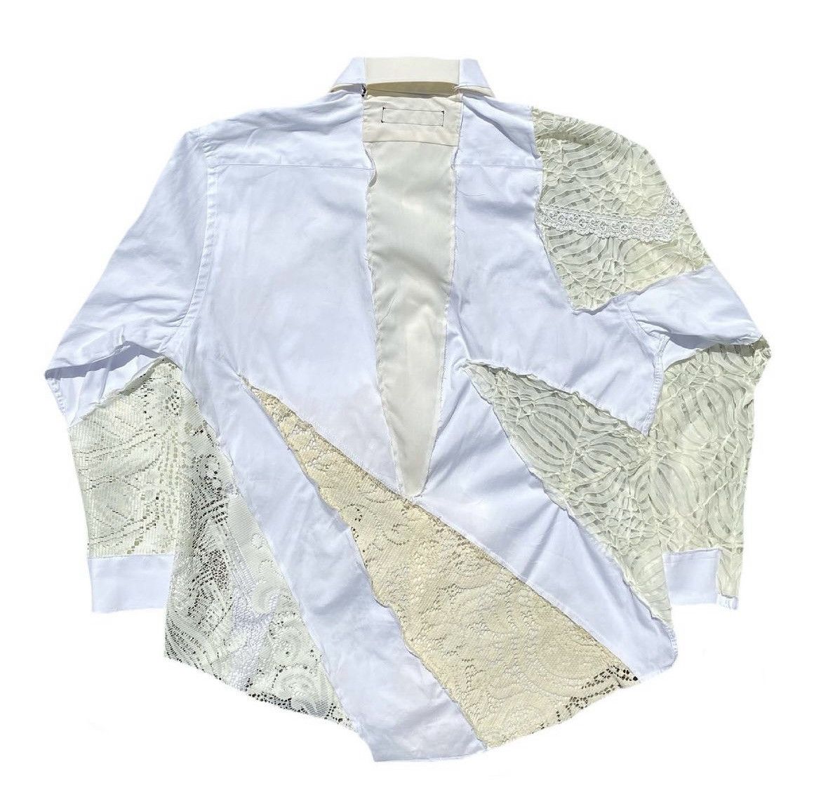 Designer 1/1 Cory Infinite Lace Collared Shirt SS2021 Size US L / EU 52-54 / 3 - 2 Thumbnail
