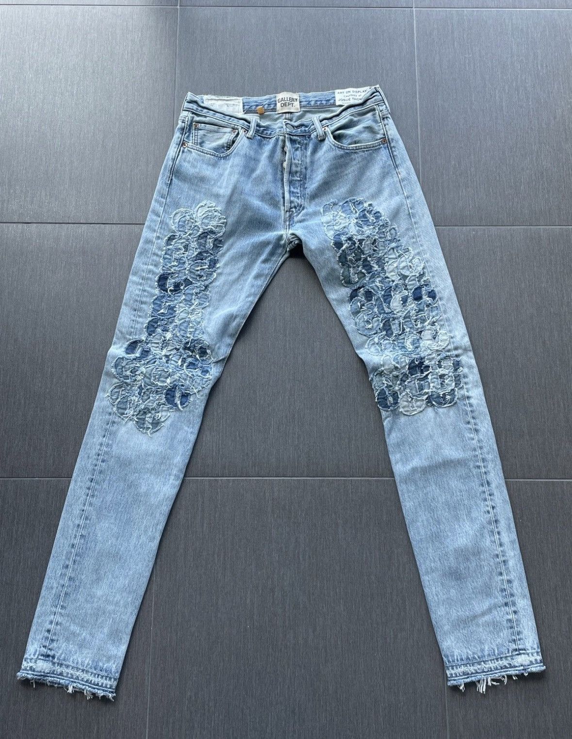 image of Gallery Dept Super G Patch 5001 in Blue, Men's (Size 31)