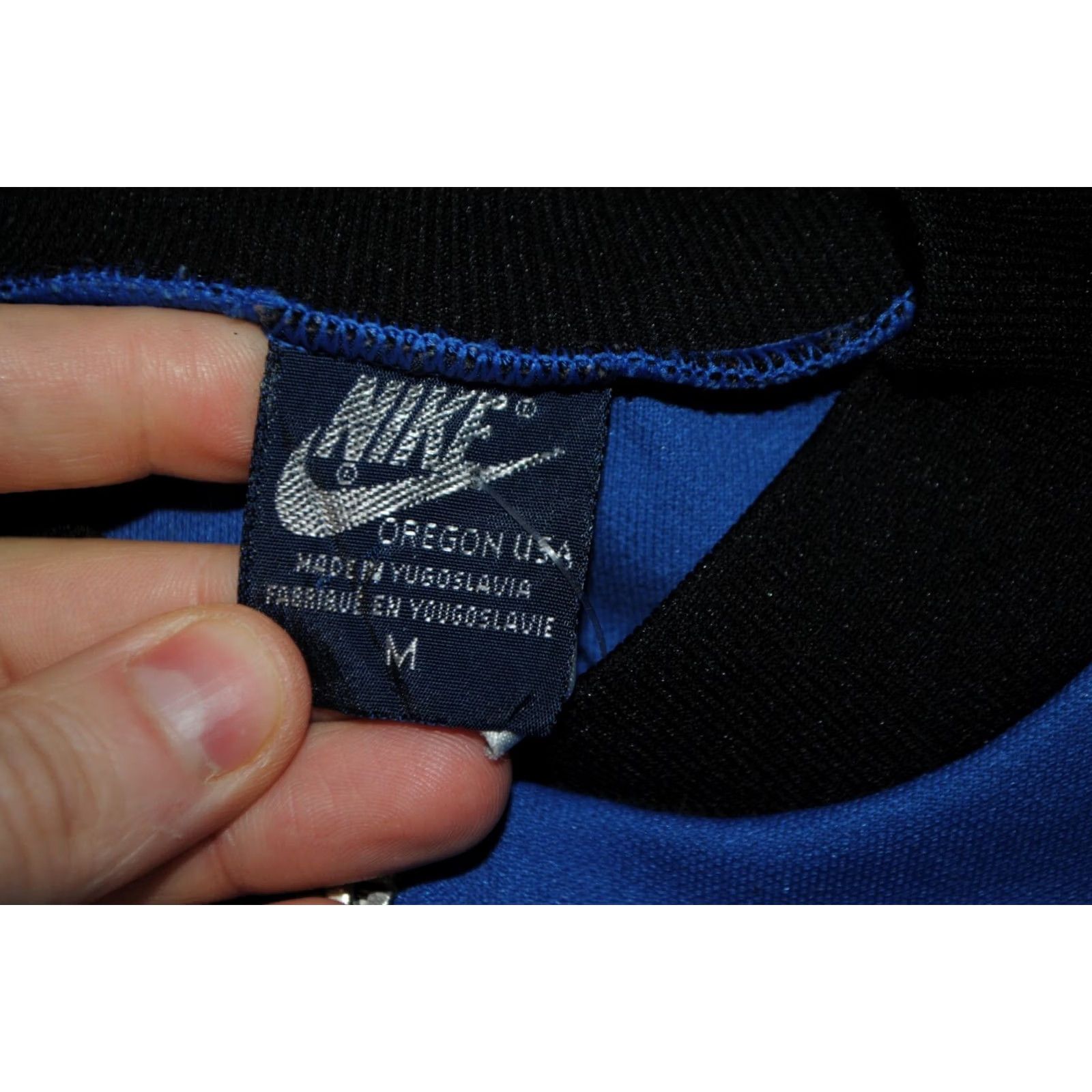 Nike VINTAGE Nike TRACK JACKET OREGON TOP SIZE MEDIUM BLUE MEN Size US M / EU 48-50 / 2 - 3 Thumbnail