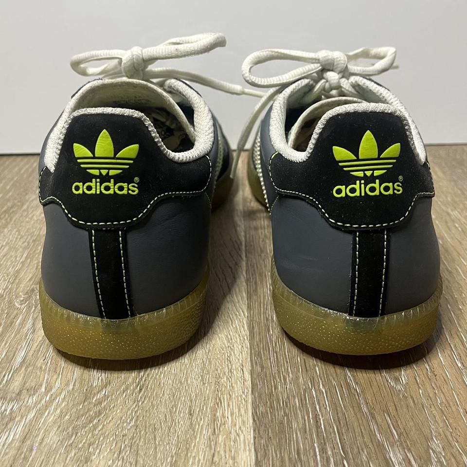 Adidas × Vintage y2k grey neon sambas Size US 9 / EU 42 - 5 Thumbnail