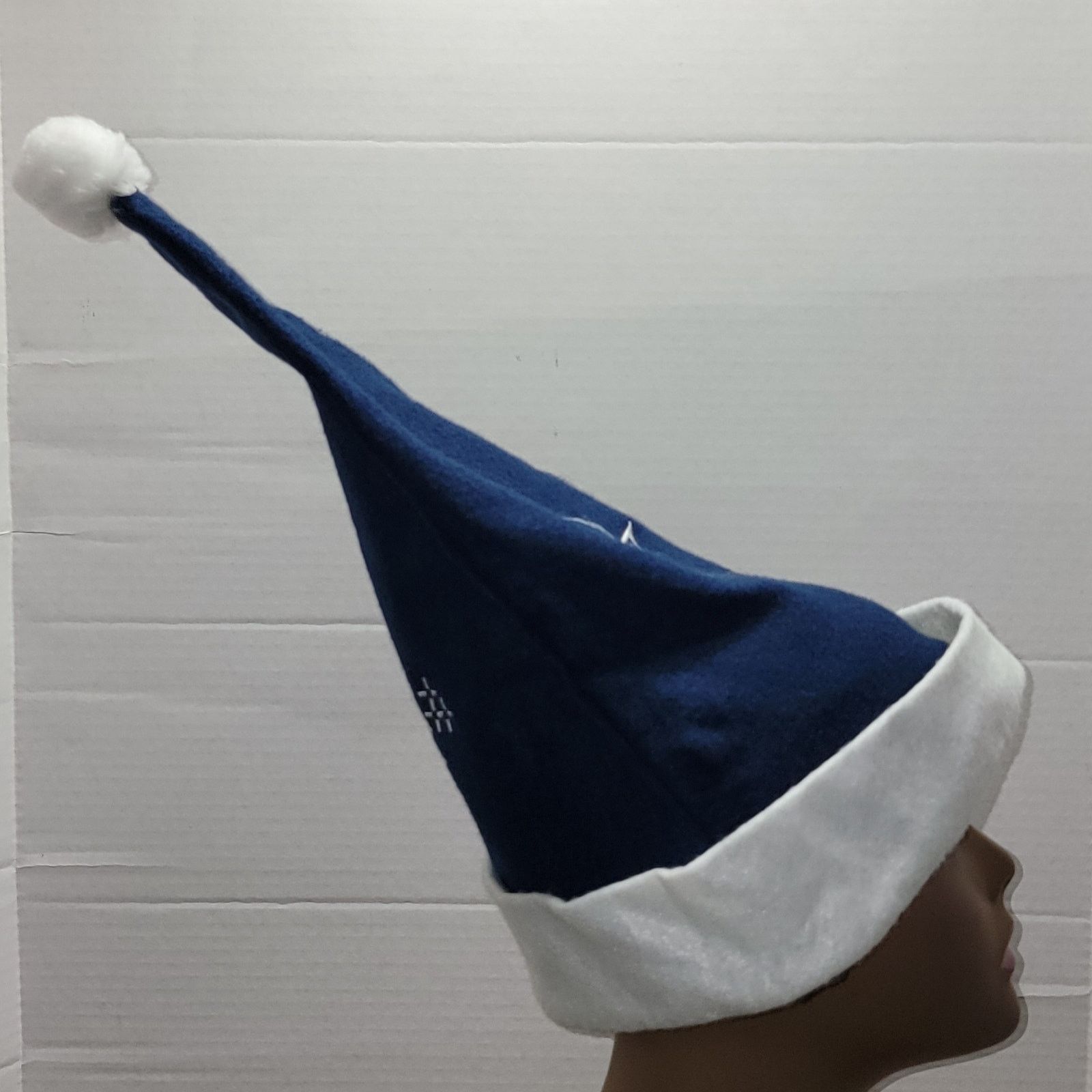 Other Dallas Cowboys Navy & White Santa Christmas Hat Size ONE SIZE - 8 Thumbnail
