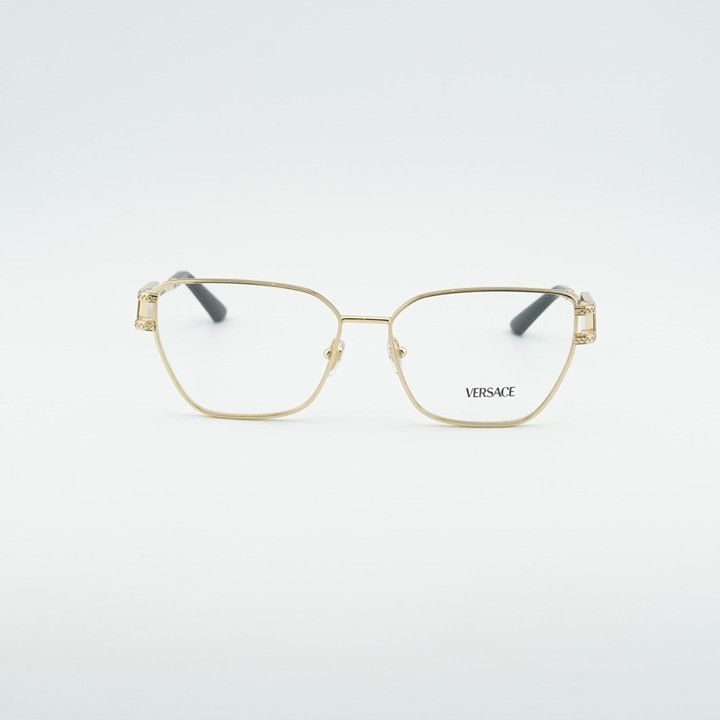 Versace Versace VE1301 1002 Eyeglasses Gold 55mm Cat Eye Frame Size ONE SIZE - 2 Thumbnail