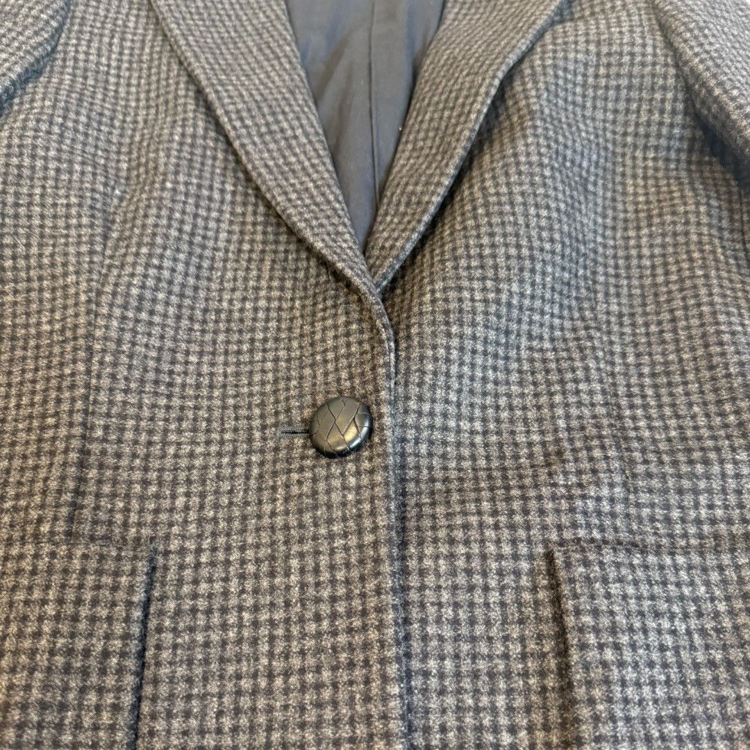 Veronique Branquinho Veronique Branquinho Checked Wool One Button Jacket Size XS / US 0-2 / IT 36-38 - 4 Thumbnail