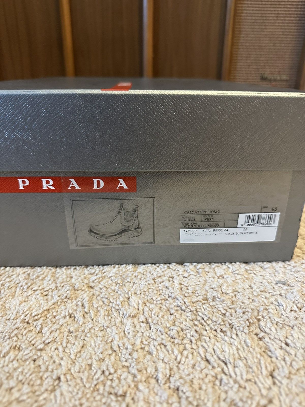 Prada Prada Brixxen Chelsea Boots Black Leather Neoprene US 7.5 Size US 7.5 / EU 40-41 - 9 Thumbnail