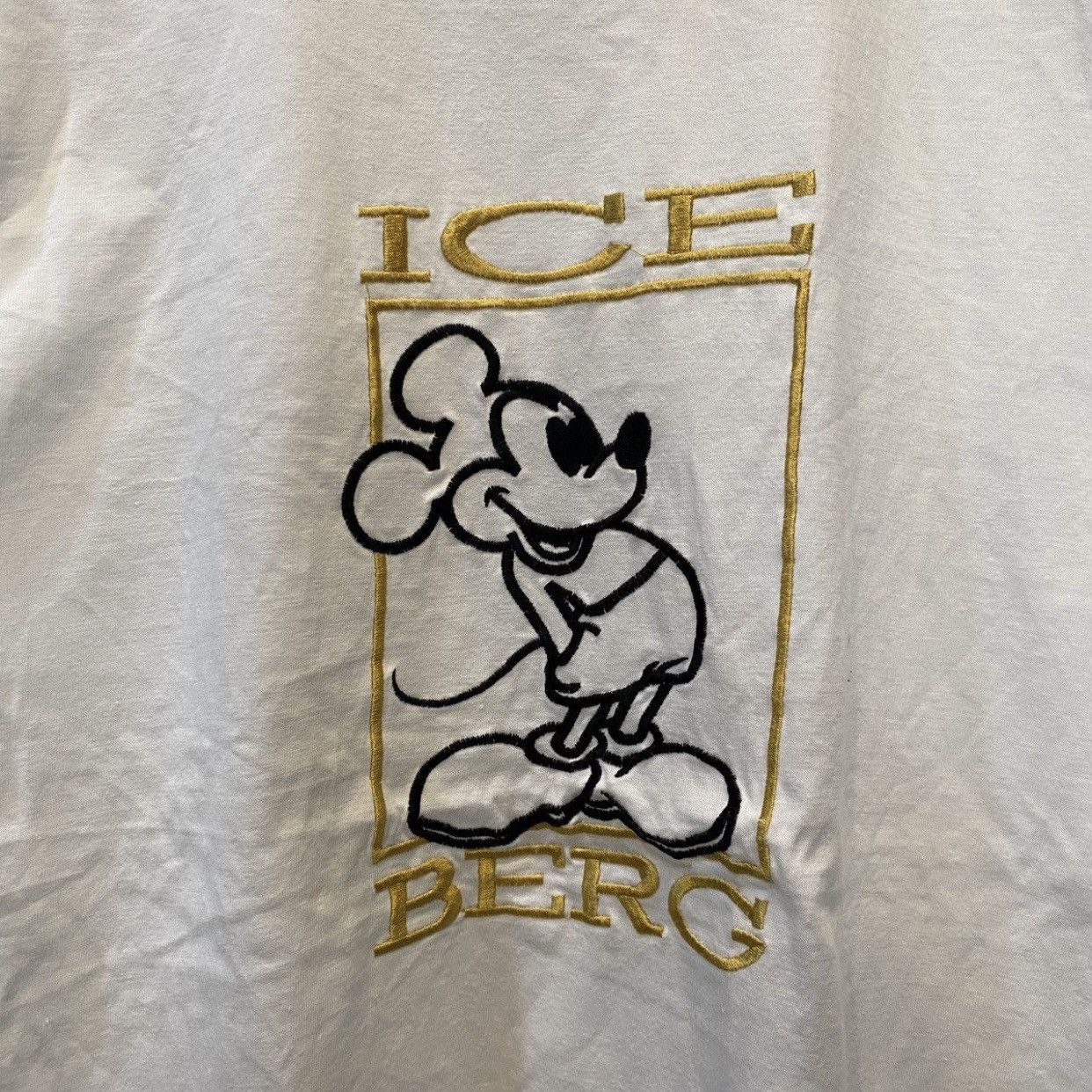 Iceberg Iceberg x Disney Mickey Mouse Vintage 90s Embroidered TShirt Size US L / EU 52-54 / 3 - 5 Thumbnail