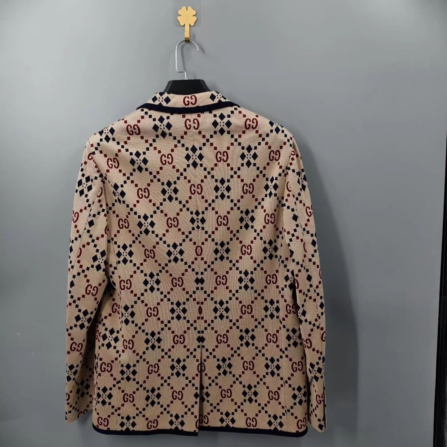 Gucci GUCCI GG Monogram All-Over Print Blazer Size 50R - 2 Thumbnail