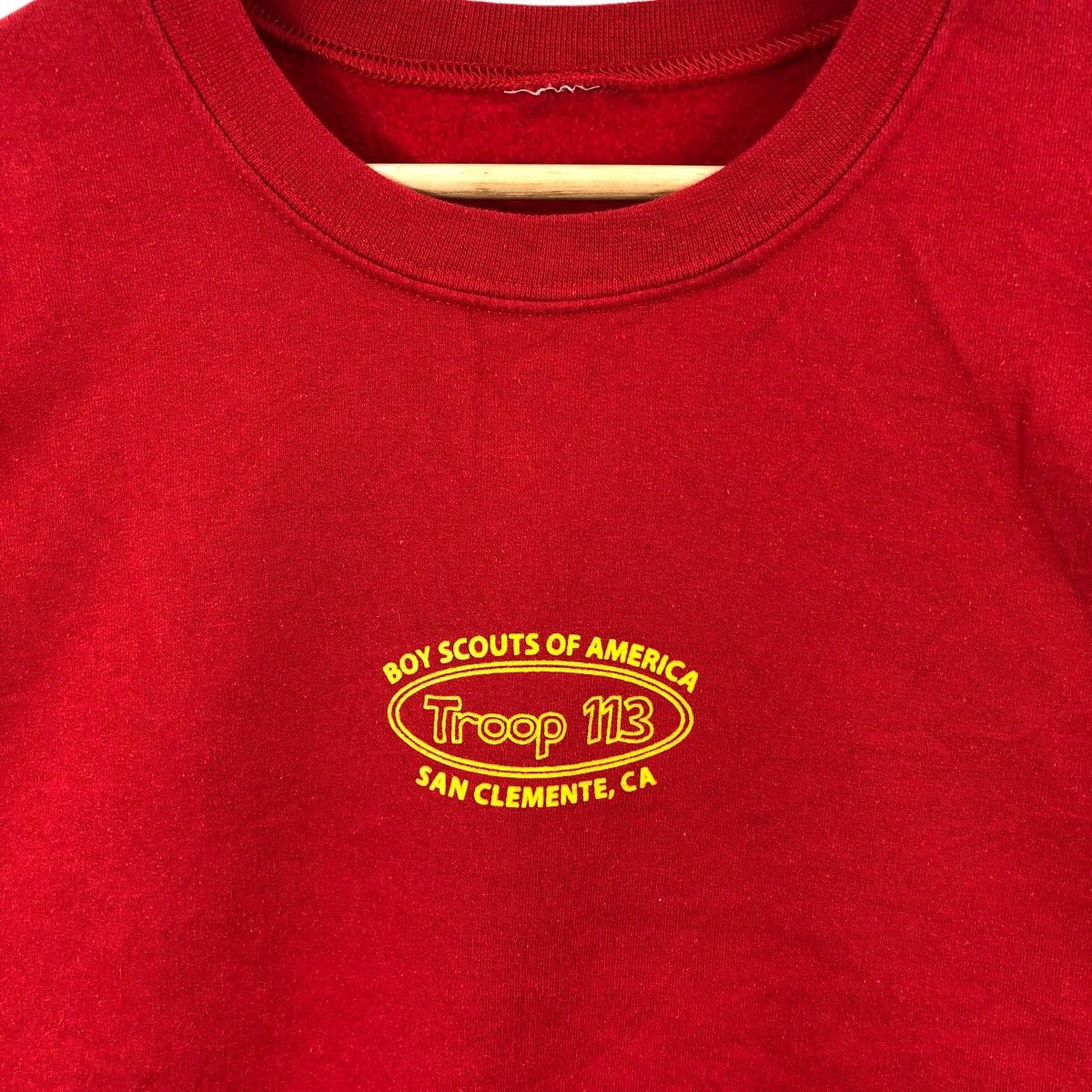 Vintage Vintage BOYS SCOUT Of AMERICA San Clemente Sweatshirt Size US L / EU 52-54 / 3 - 5 Thumbnail