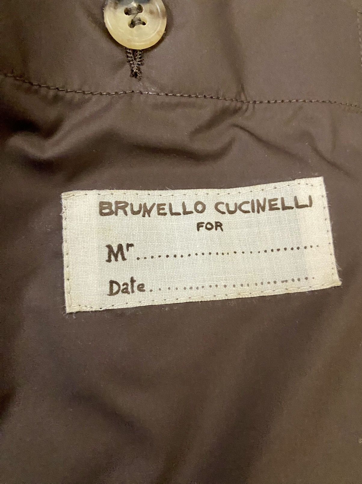 Brunello Cucinelli Brunello Cucinelli 🇮🇹 brown cashmere vested trench 50 NWT Size US M / EU 48-50 / 2 - 18 Thumbnail