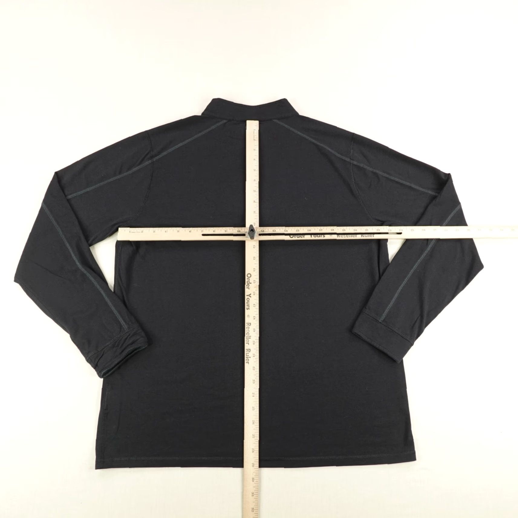 Vintage VINTAGE Tasc Performance Men's Sweater XL Black Organic Cotton Bamboo 1/4 Zip Tennis Performance Activewear Size US XL / EU 56 / 4 - 6 Thumbnail