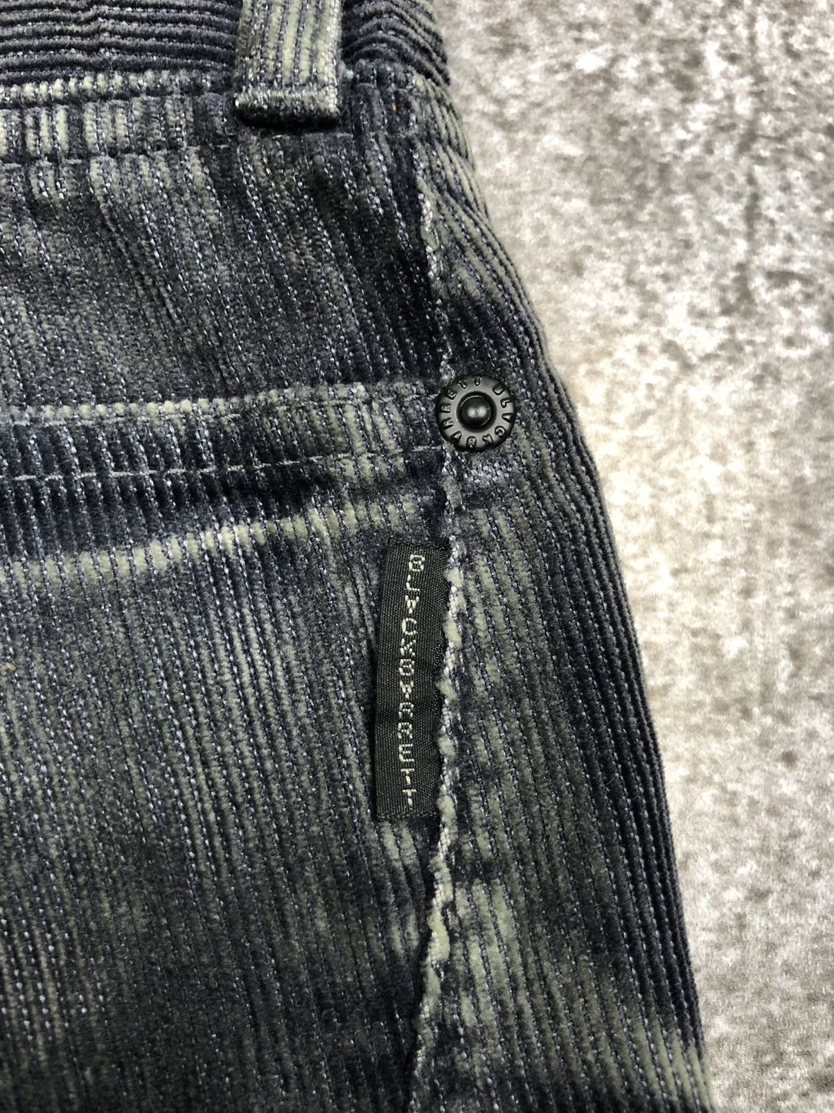 Neil Barrett BLACK BARRETT By Neil Barrett Bleached Corduroy Pants Size US 29 - 7 Thumbnail