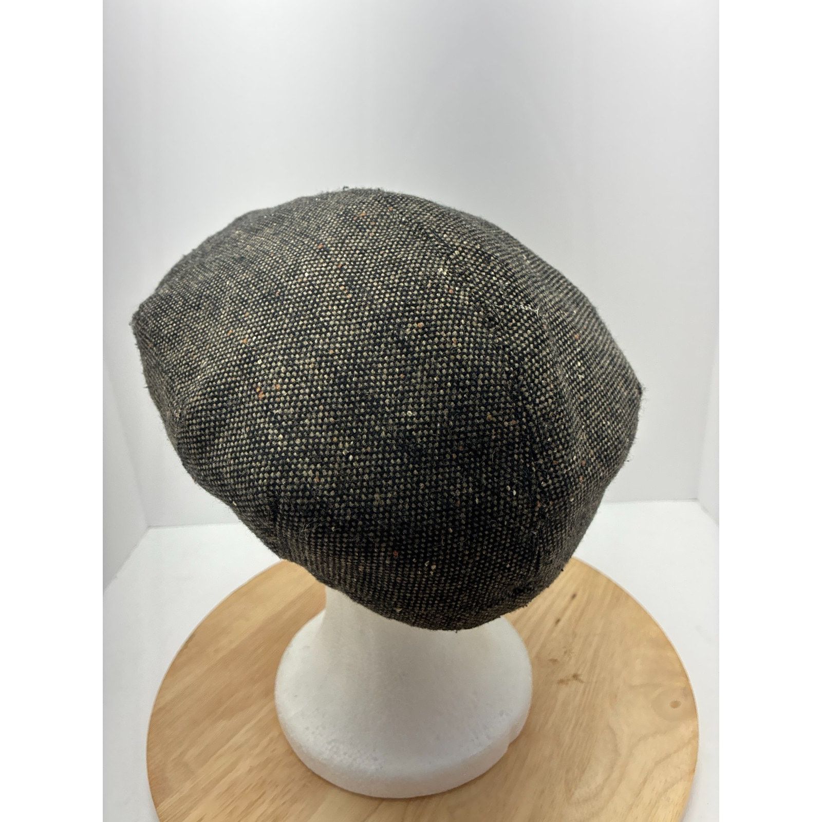 Dockers Dockers Distressed Ivy Cap L/XL Brown Wool Blend Newsboy Hat Size ONE SIZE - 9 Thumbnail