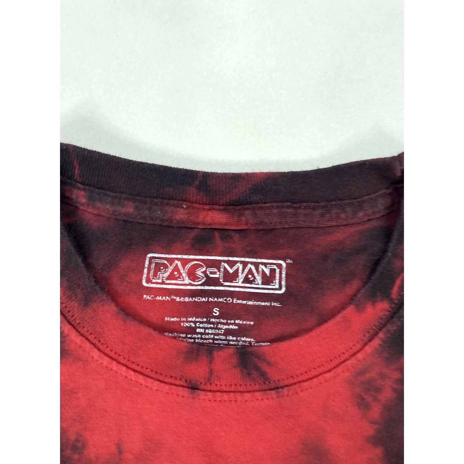 Etro Pac-Man Retro Graphic T-shirt Women Small Red Tie Dye Short Sleeve Size S / US 4 / IT 40 - 5 Thumbnail