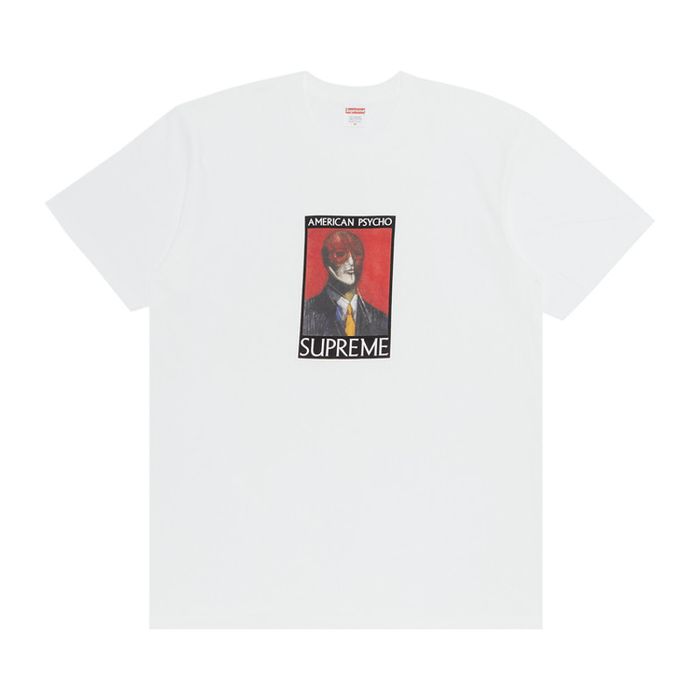 Supreme Supreme American Psycho Tee T-Shirt Size M White FW23 DS | Grailed