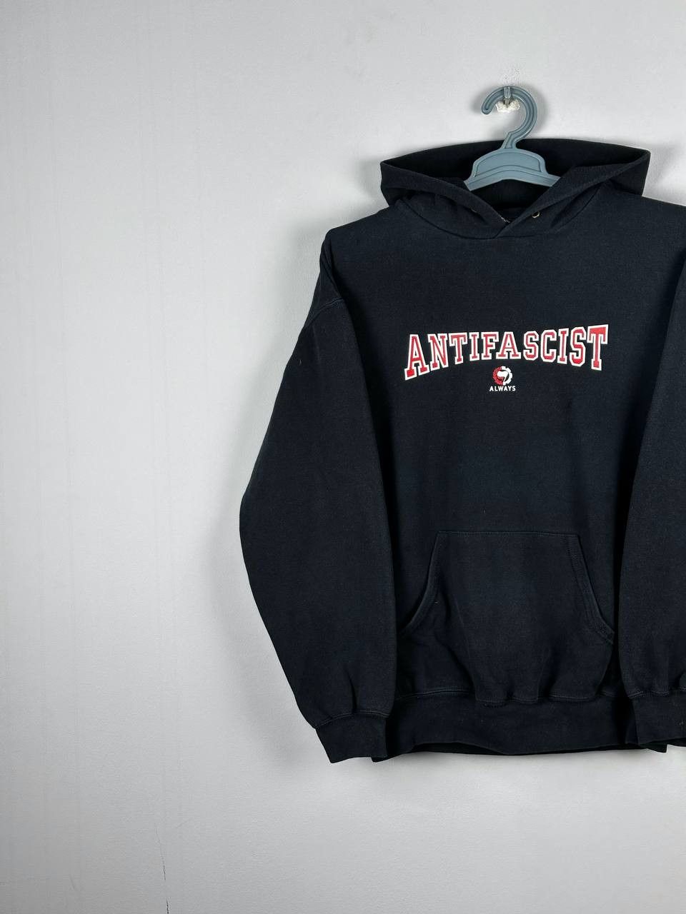 Vintage Vintage Fire And Flames AntIfascist Always Ultras Hoodie Size US M / EU 48-50 / 2 - 2 Thumbnail