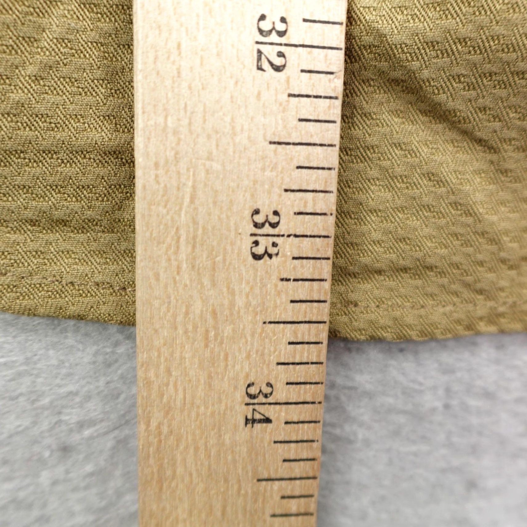 The Territory Ahead Territory Ahead Shirt Mens XL Beige Tan Silk Wool Blend Button Up Field Safari Size US XL / EU 56 / 4 - 7 Thumbnail