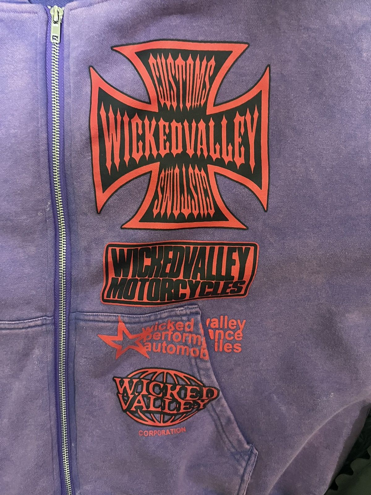 Other Wicked Valley Moto zip up hoodie Size US M / EU 48-50 / 2 - 4 Thumbnail