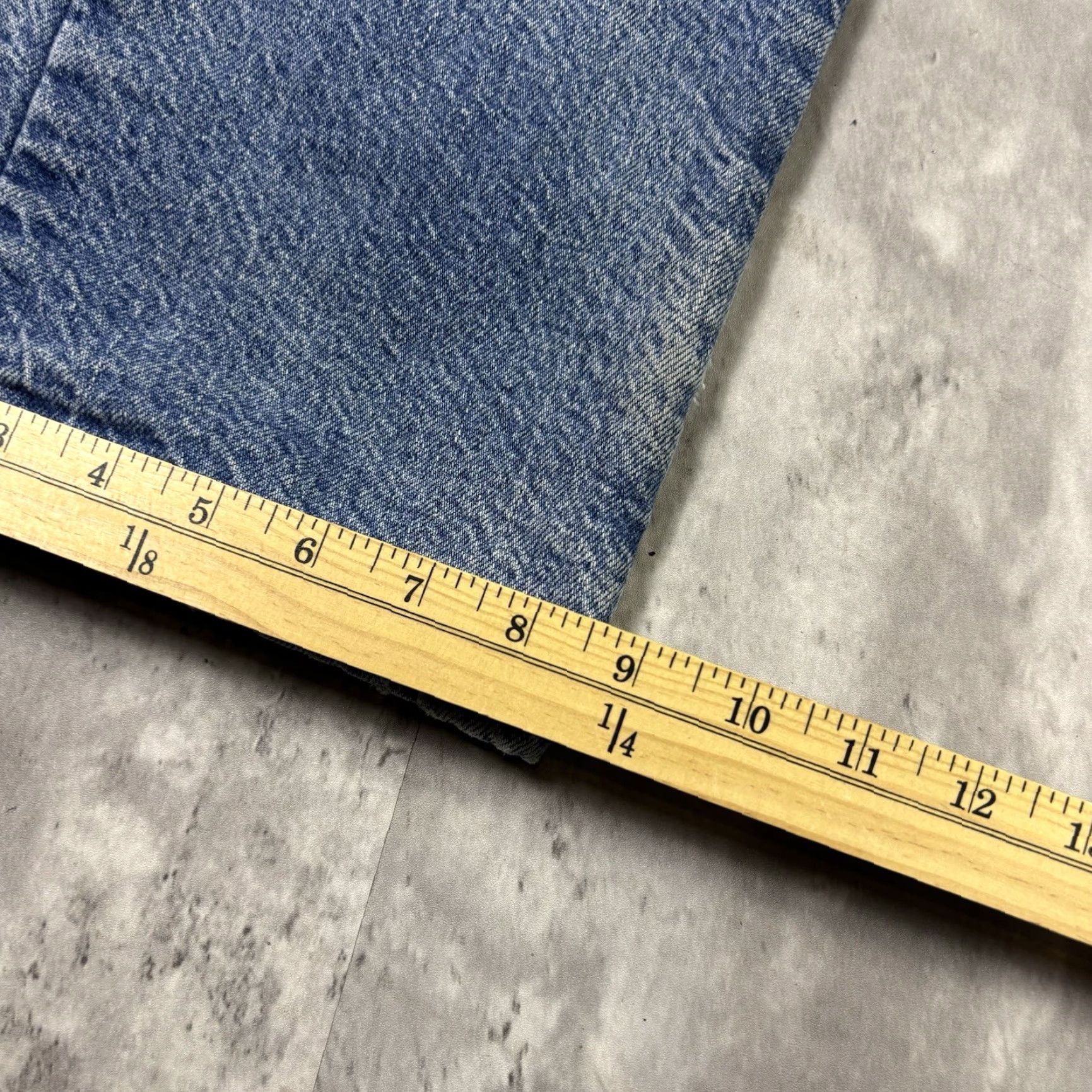 Dickies VINTAGE Dickies Jeans Light Wash 90s Flannel Lined 36x33 Men Cotton Relaxed Straight Blue 90s Theme Size US 36 / EU 52 - 6 Thumbnail