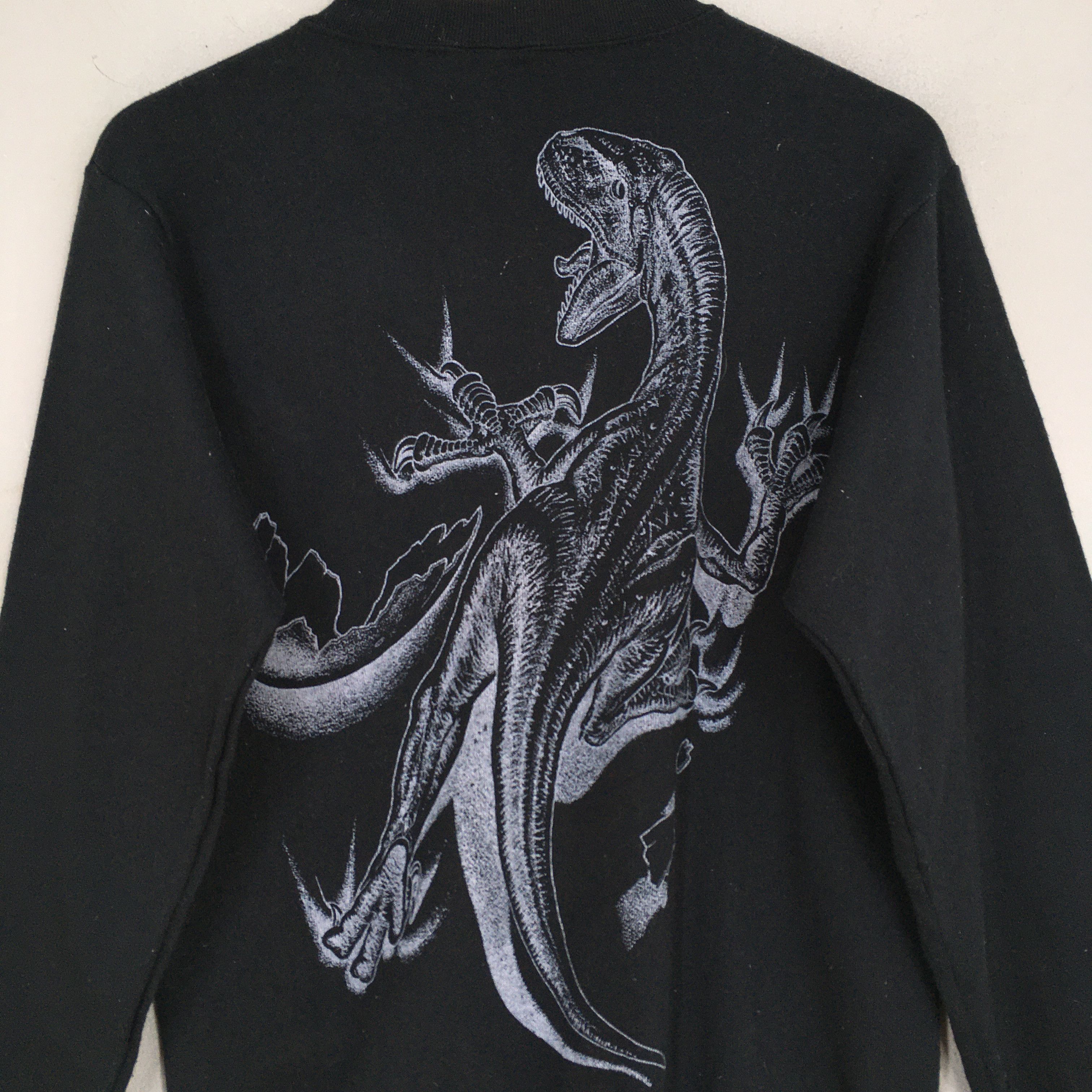 Habitat × Vintage Vintage 90s Indoraptor Dinosaur Sweatshirt Small Size US S / EU 44-46 / 1 - 6 Thumbnail