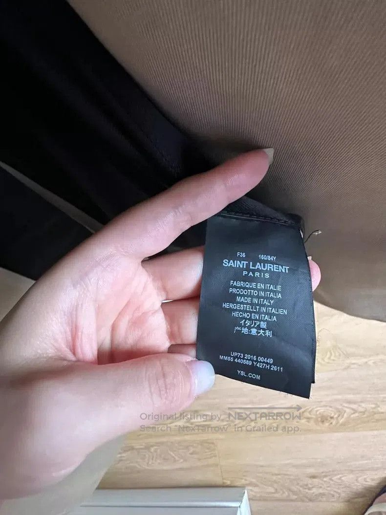Saint Laurent Paris Saint Laurent Double-Breasted Trench Coat. Size US S / EU 44-46 / 1 - 3 Thumbnail