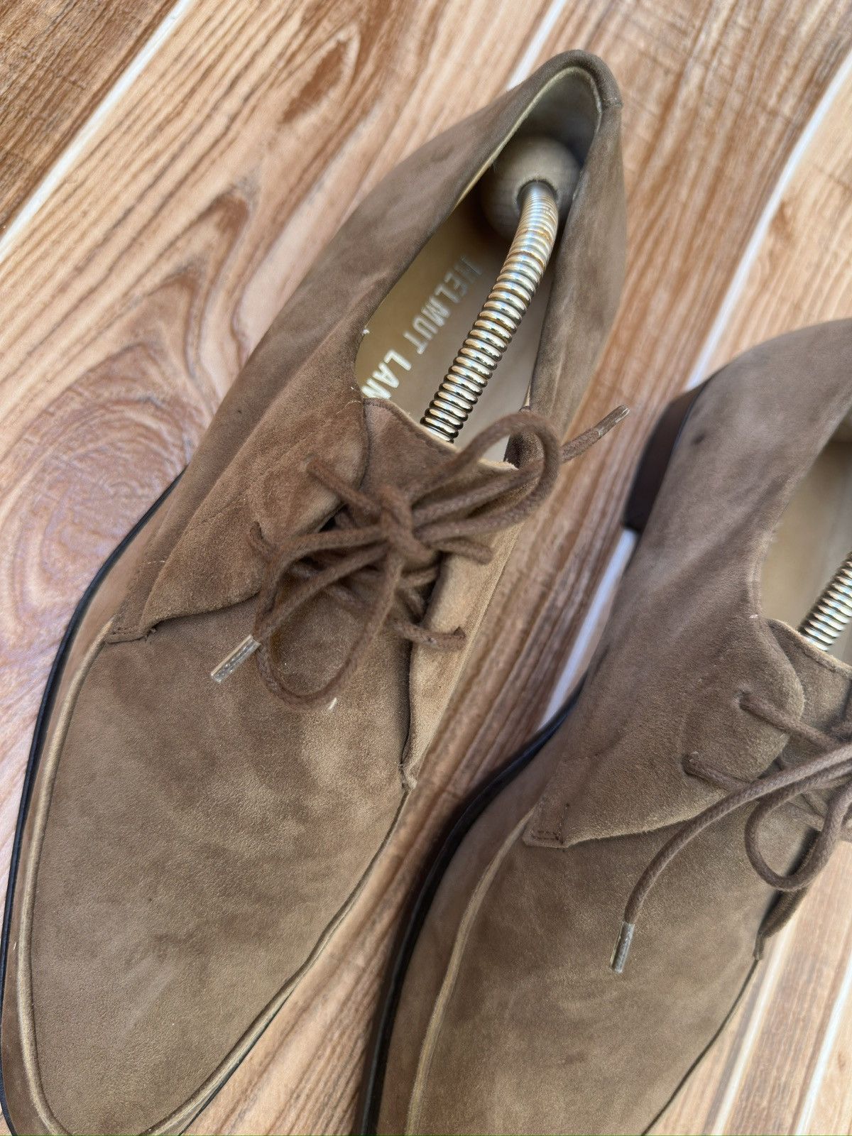 Helmut Lang × Vintage Helmut Lang Brown Derbies. Size US 9 / EU 42 - 11 Thumbnail