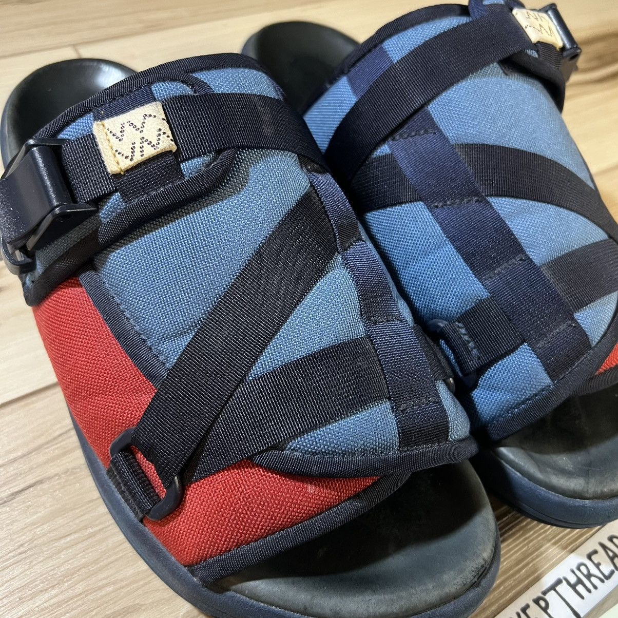 Japanese Brand × Visvim Visvim Christo Two Tone Sandals Size US 12.5 / EU 45-46 - 2 Thumbnail