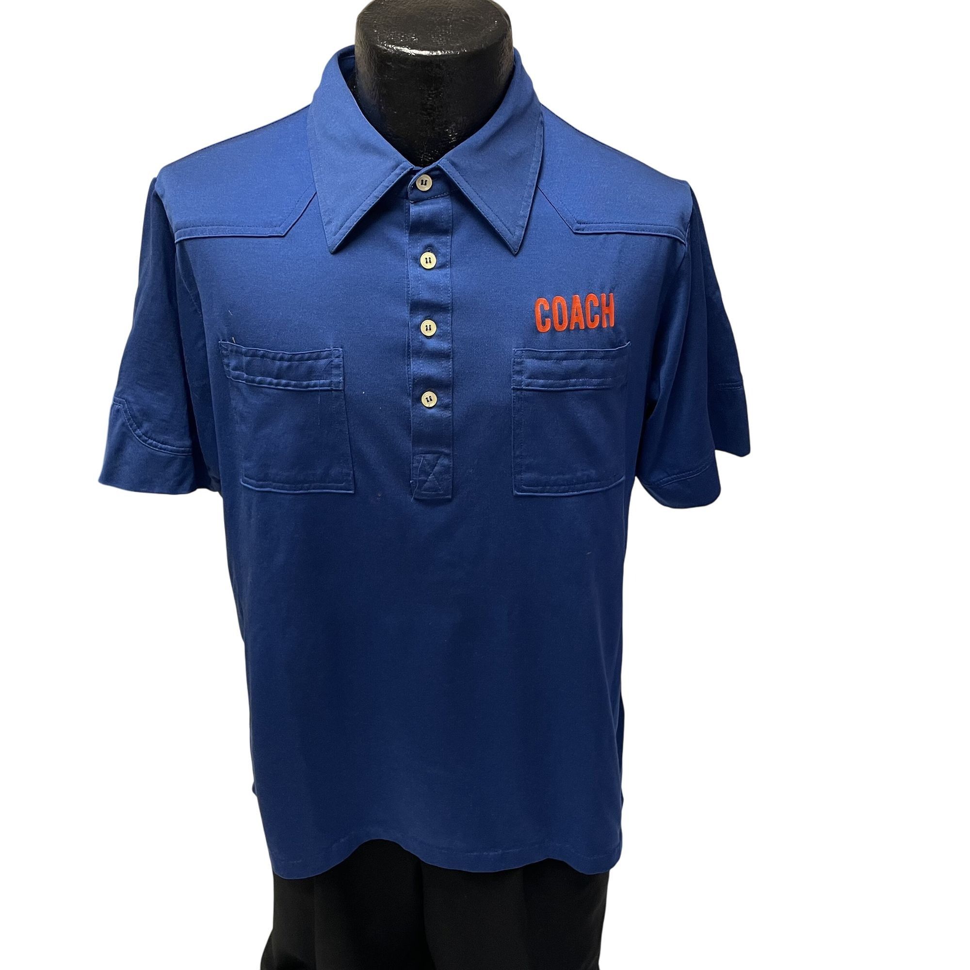 Other Vtg Nologo COACHES Western MLB New York METS Polo Size US XL / EU 56 / 4 - 2 Thumbnail
