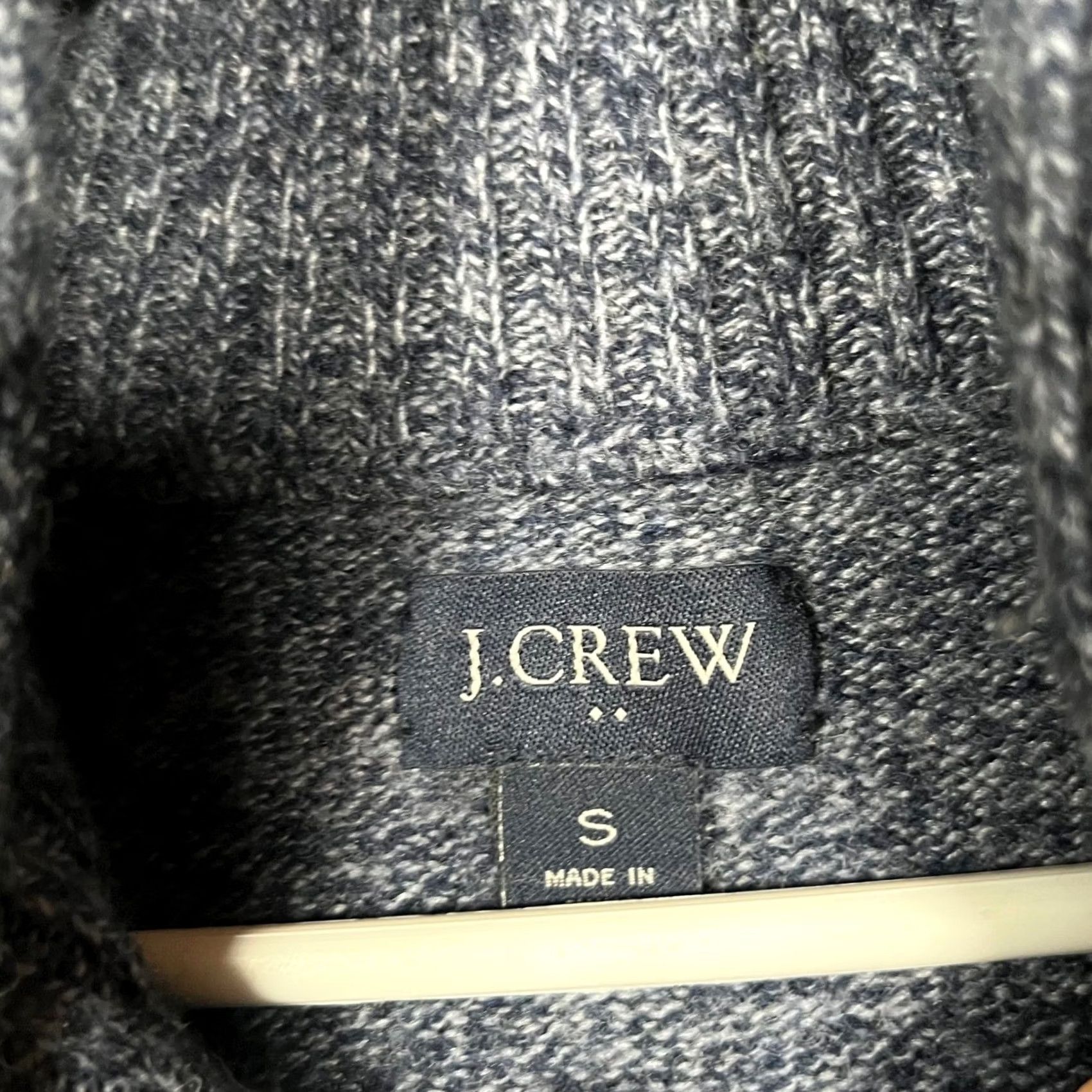 J.Crew J. Crew Men’s Shawl Collar Pullover Sweater Blue Marled Knit Small Size US S / EU 44-46 / 1 - 2 Thumbnail