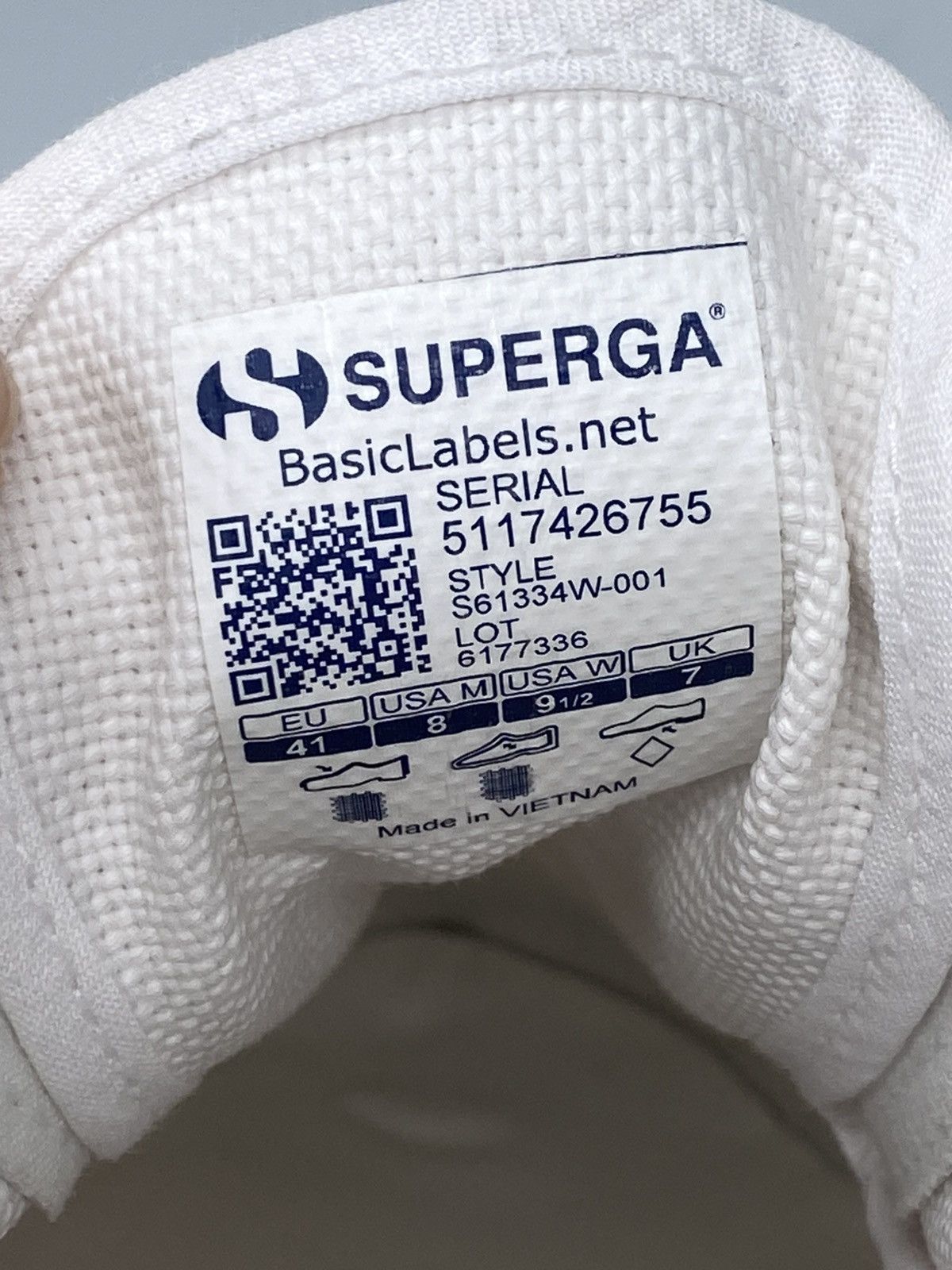 Alaia Alaia Superga 2740 Platform Canvas Sneaker Size US 9.5 / IT 39.5 - 10 Thumbnail