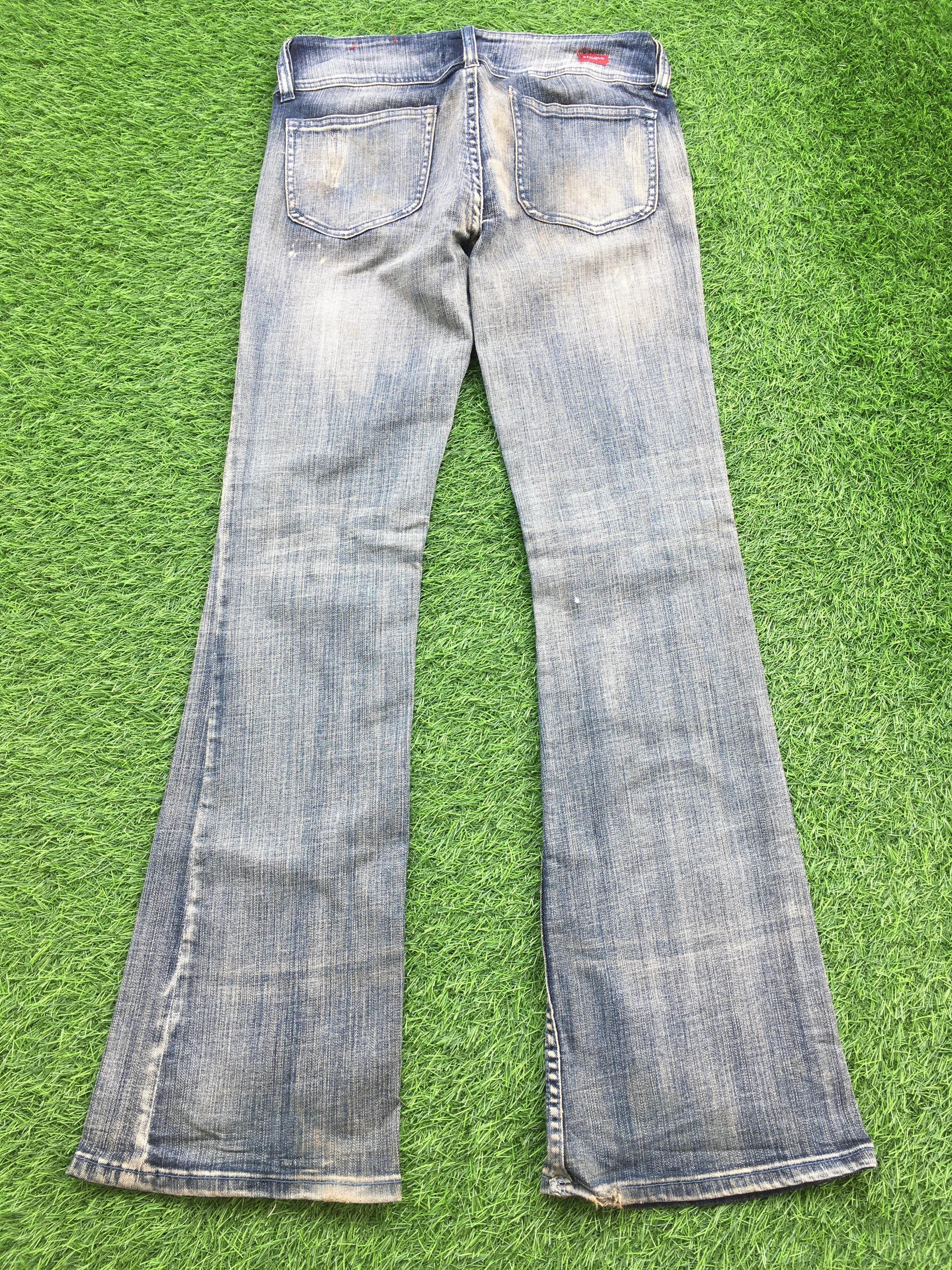 Japanese Brand Japanese Low Waist Flared Jeans #D-987 Size 29" - 2 Thumbnail