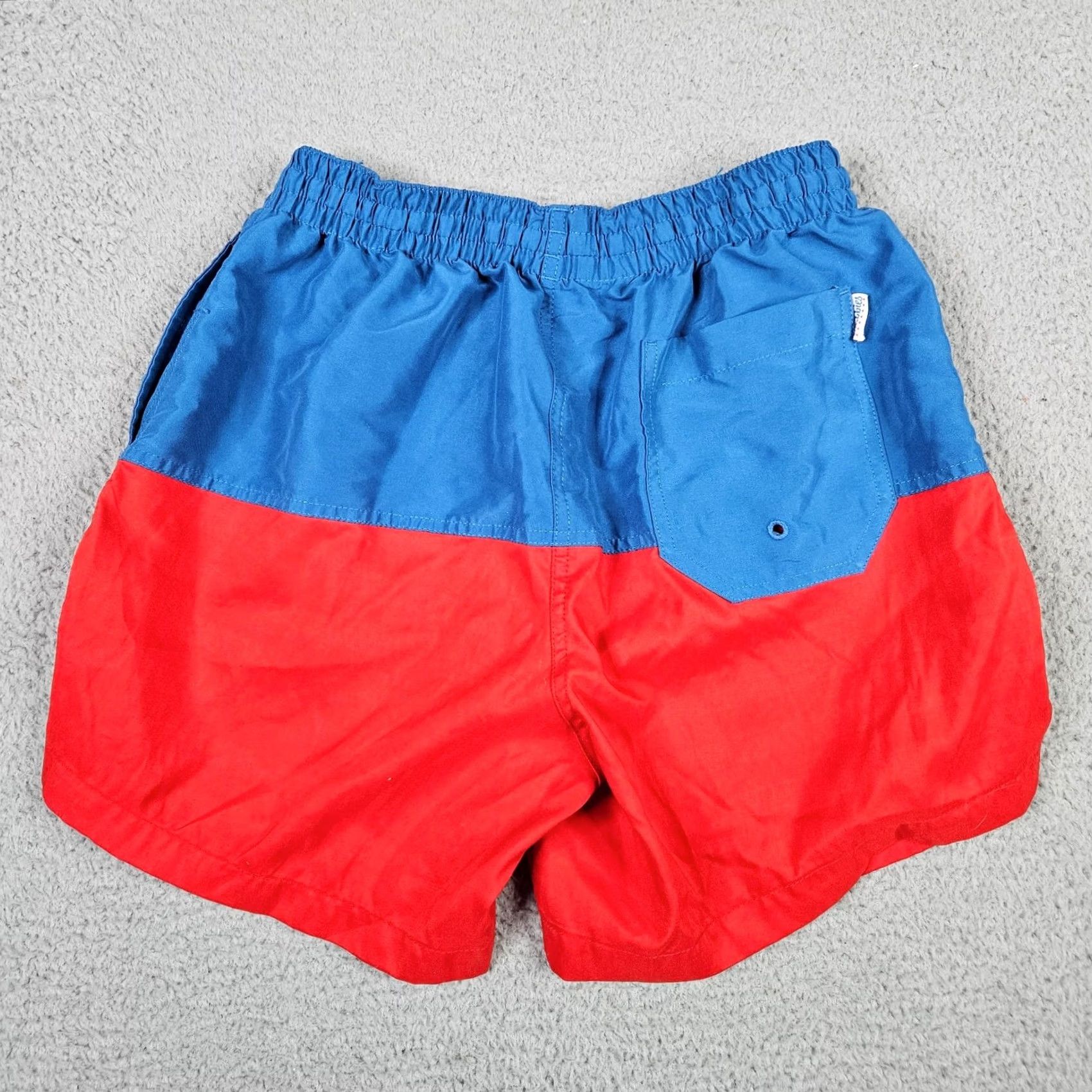 Chubbies Chubbies Men’s Blue Red Pull on Colorblock Swim Shorts trunks M Color Blue Logo Size US 31 - 7 Thumbnail