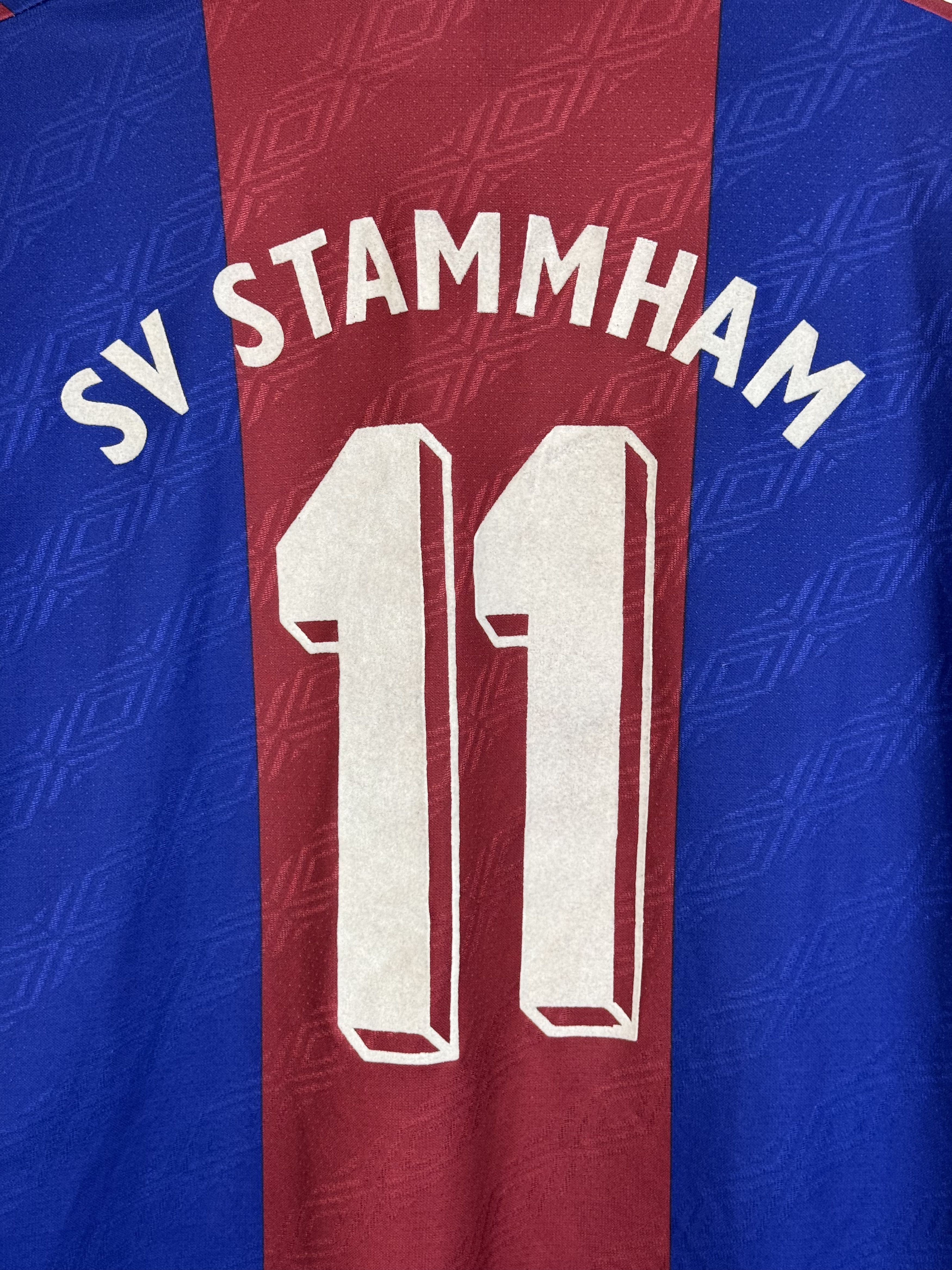 Umbro Vintage 90s Umbro SV Stammham Long Sleeve Football Shirt Size US XL / EU 56 / 4 - 12 Thumbnail