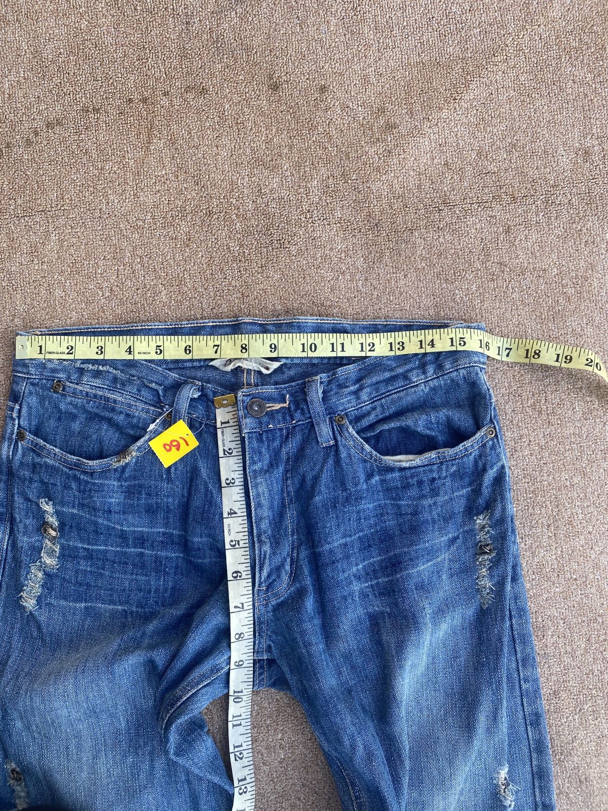 Hysteric Glamour × If Six Was Nine Vintage gumu international distressed denim Size US 32 / EU 48 - 3 Thumbnail