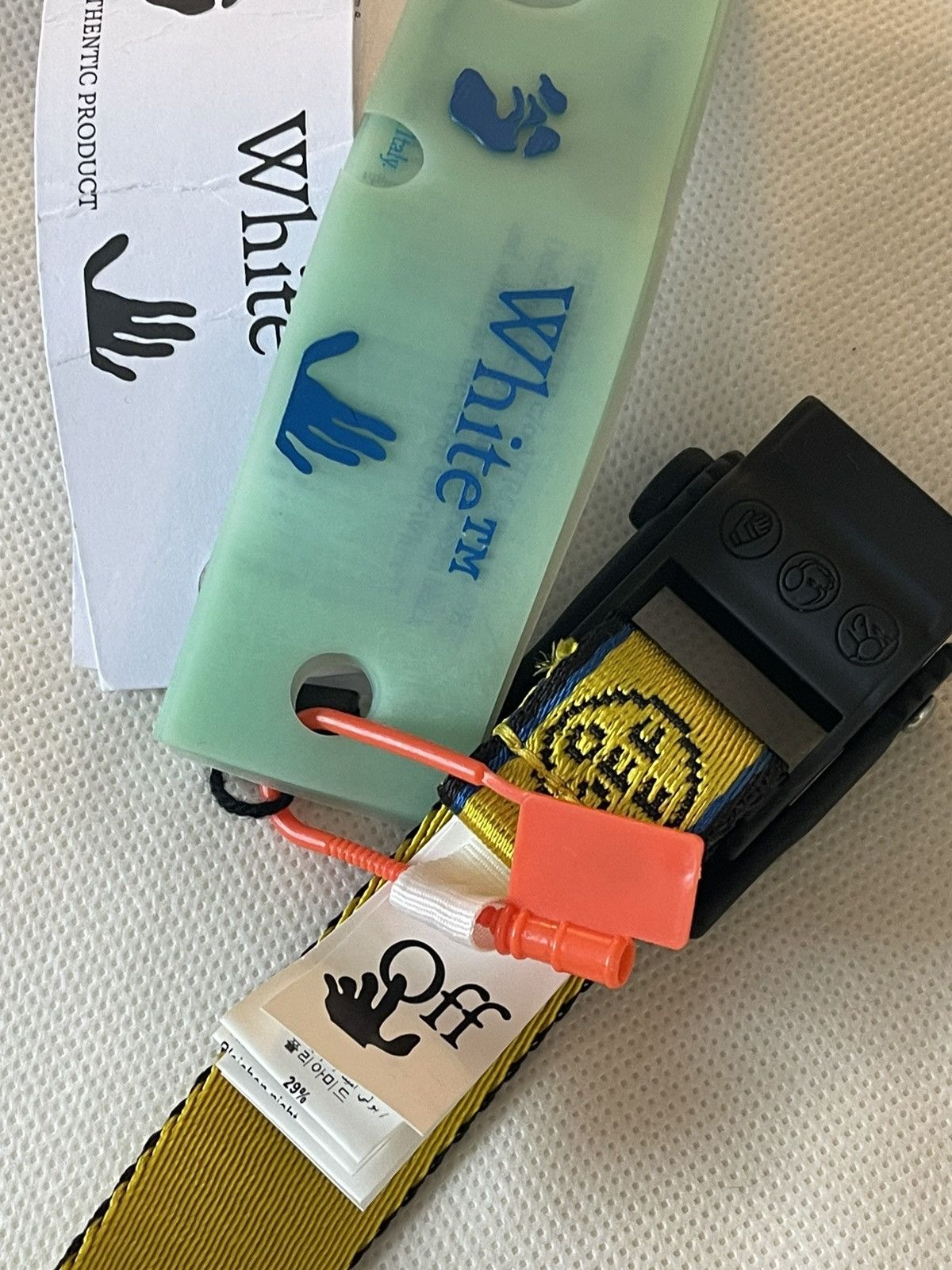 Off-White OFF-WHITE MINI INDUSTRIAL BELT NWT Size ONE SIZE - 11 Thumbnail