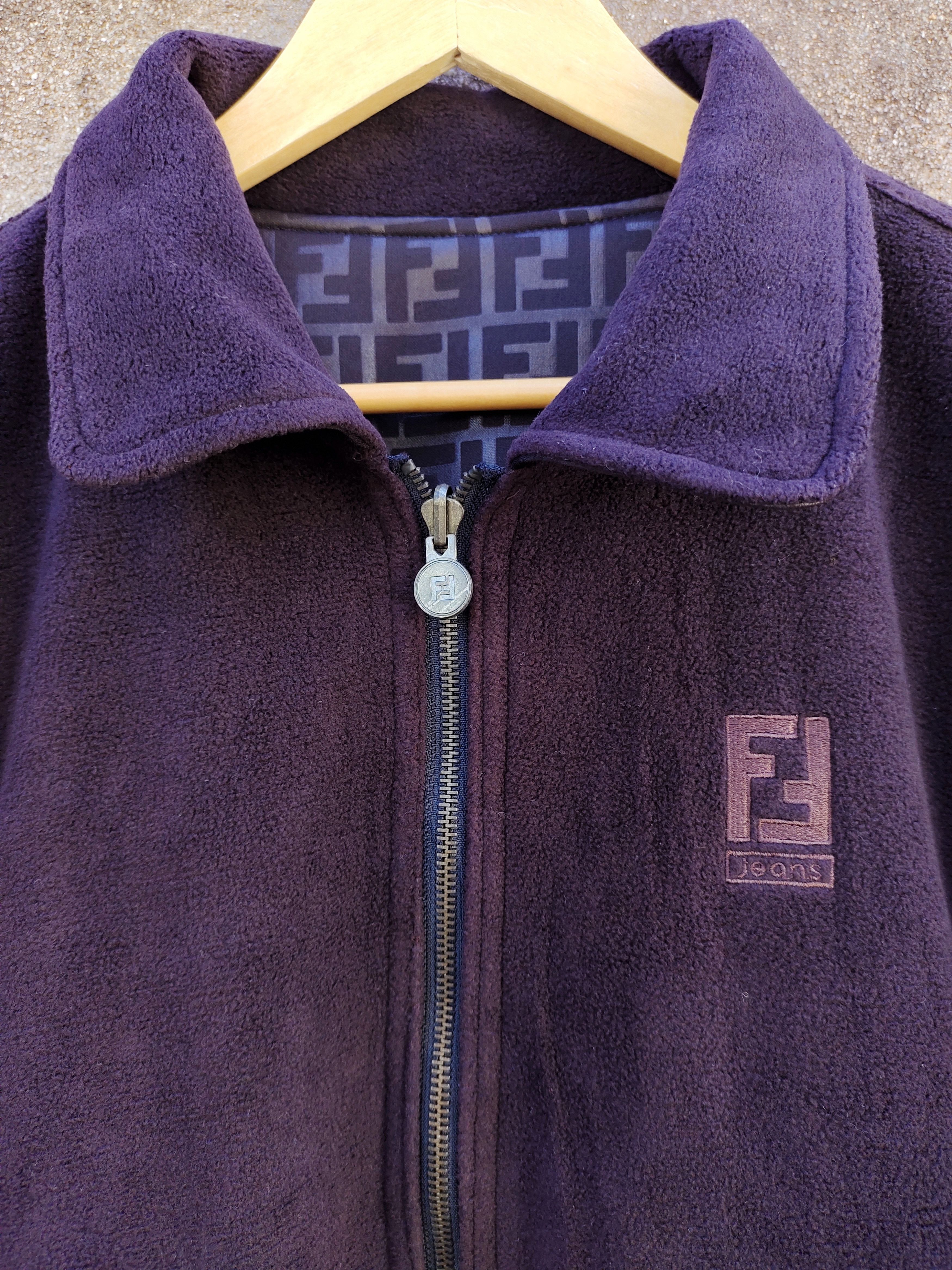 Fendi Vintage Fendi Zucca Monogram Reversible Jecket Size US L / EU 52-54 / 3 - 5 Thumbnail