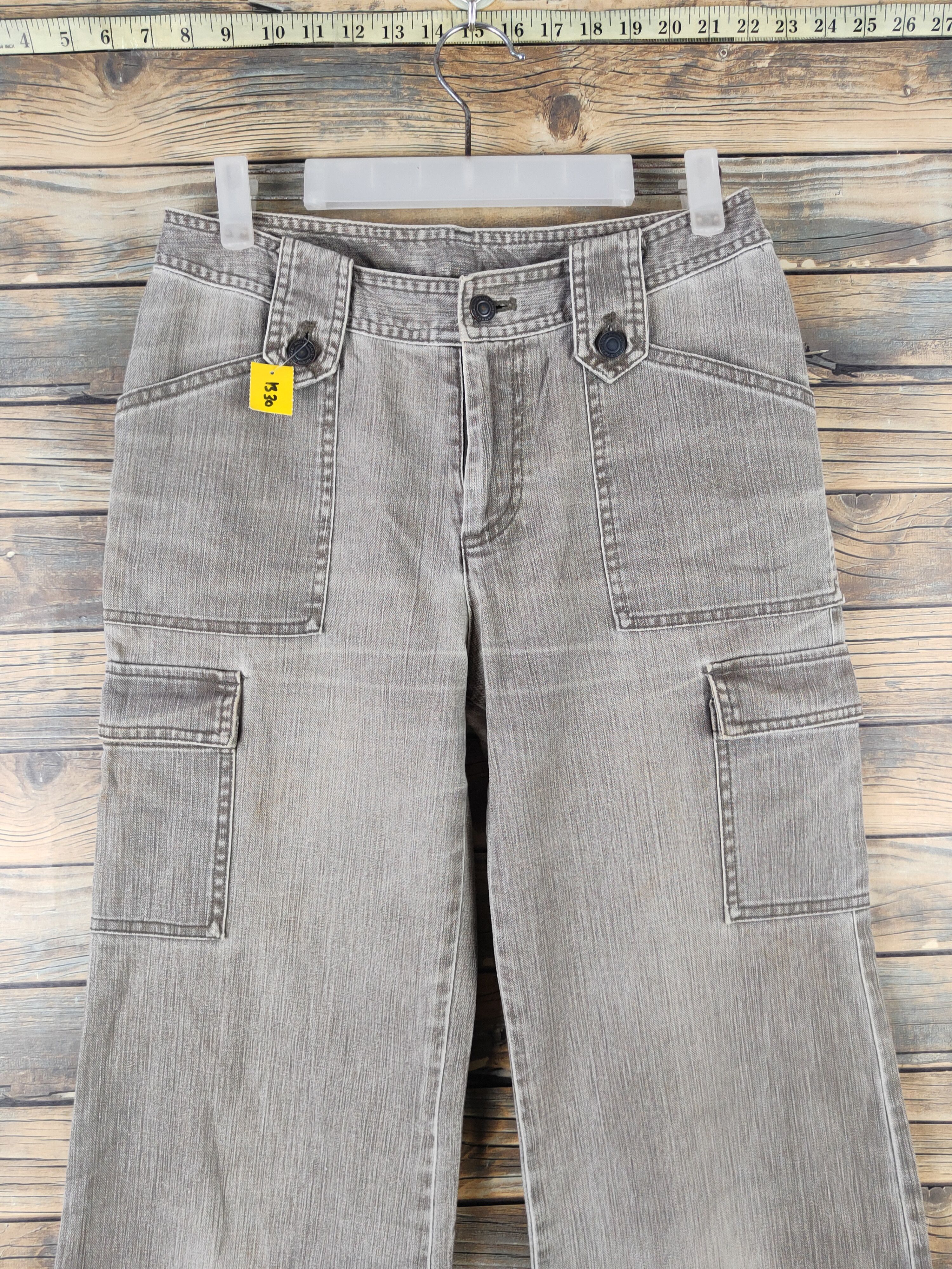 Other DL Comme Ca Models Brown Distressed Ripped Jeans #1330 Size 28" / US 6 / IT 42 - 2 Thumbnail