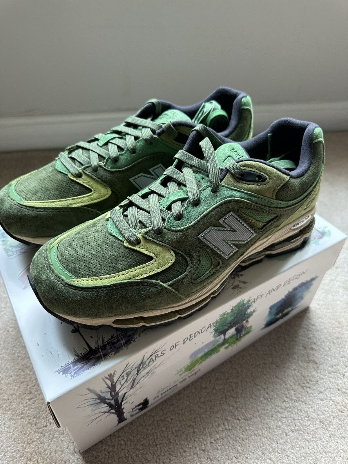 Kith × New Balance Kith x New Balance 2011 'Leaf Green' | Grailed
