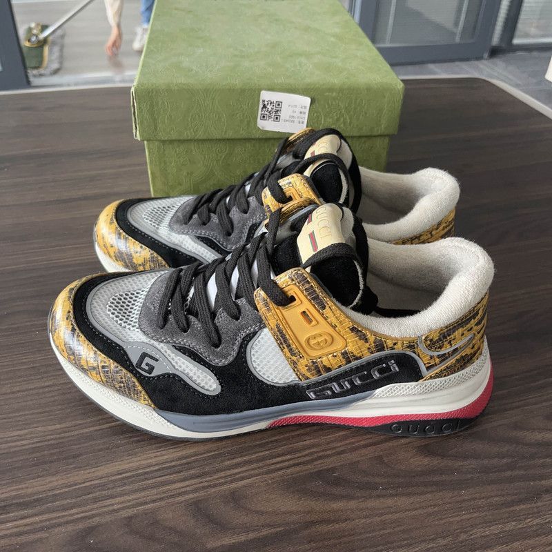 Gucci Gucci Ultrapace Comfortable Low Top Sneakers - Size US 8.5 / EU 41-42 - 1 Thumbnail