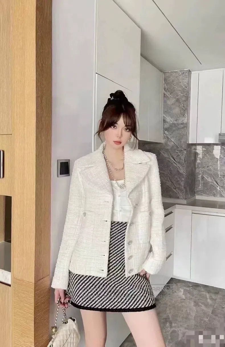 Chanel Chanel Spring and summer new tweed lapel short coat Size XS / US 0-2 / IT 36-38 - 7 Thumbnail