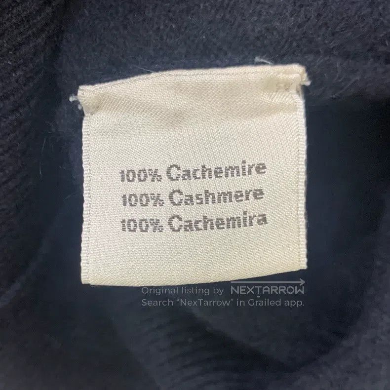 Hermes Hermes Men's dark blue zip-up knitted cardigan, 80% cashme Size US L / EU 52-54 / 3 - 4 Thumbnail