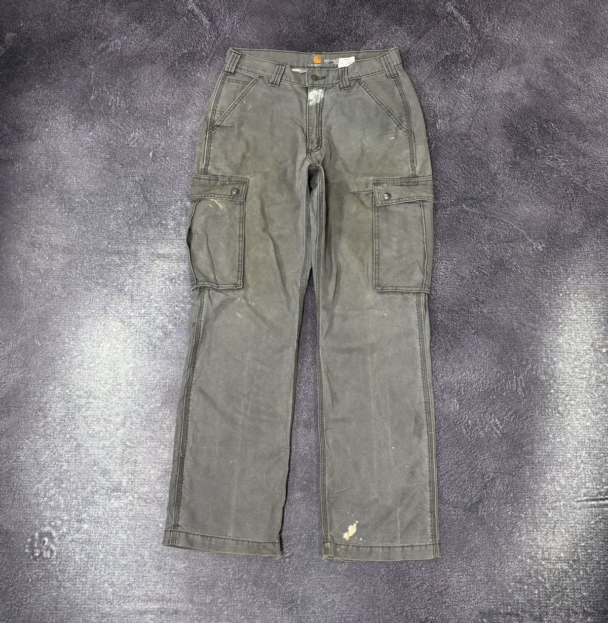 Carhartt Vintage Carhartt Y2K American Hype Relaxed Fit Cargo Pants Size US 31 - 2 Thumbnail