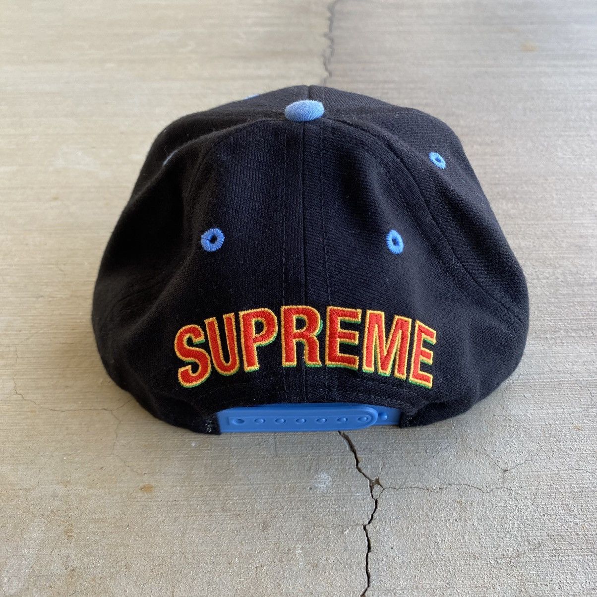Supreme Supreme Ecstasy Hat Snapback 5-Panel Black 2018 Brand New Size ONE SIZE - 3 Thumbnail