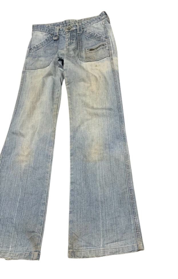 Japanese Brand Vintage Japanese Uniqlo Wide Leg Jeans Size US 29 - 4 Thumbnail
