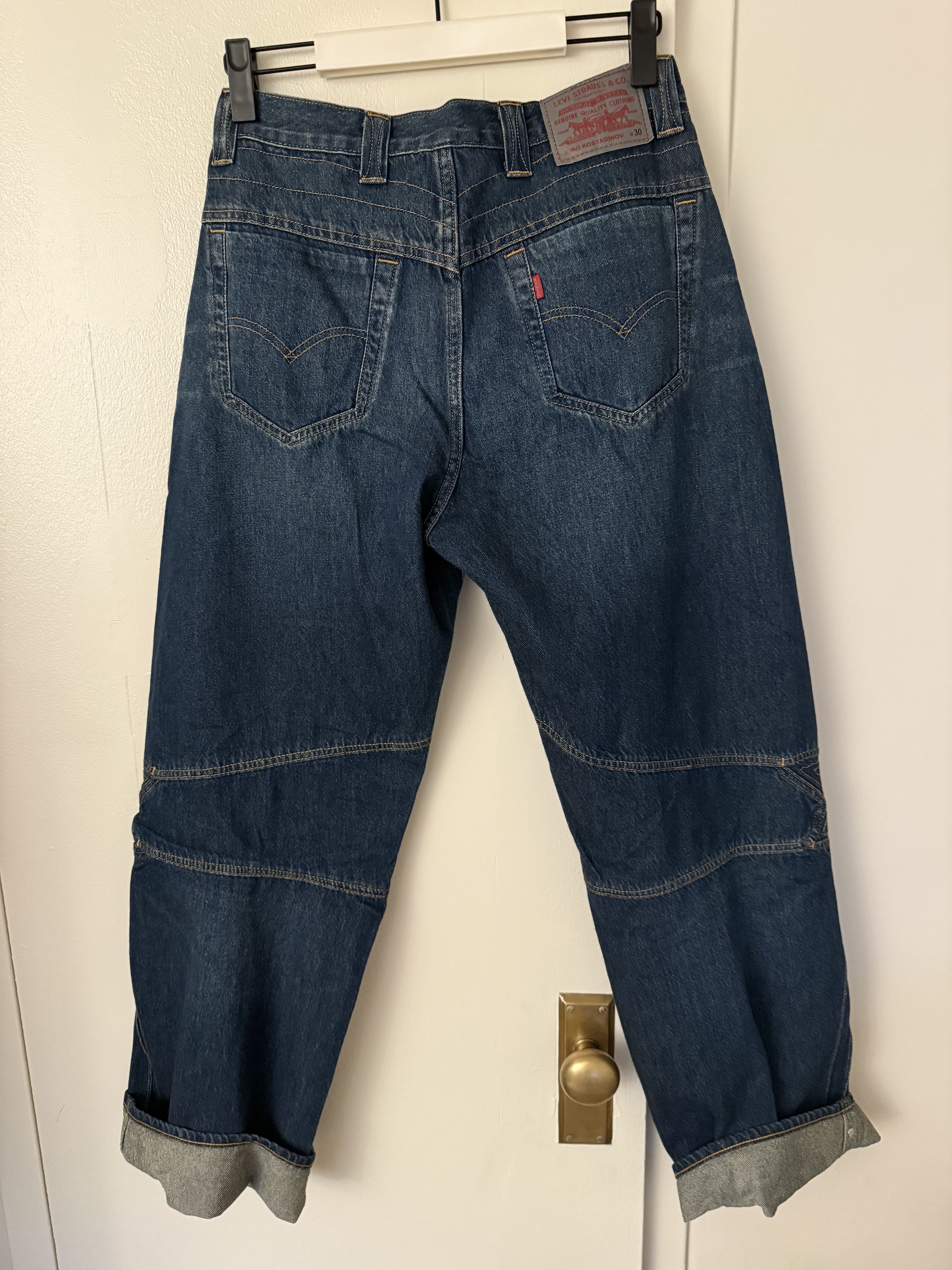 Kiko Kostadinov × Levi's LEVI'S ARTICULATE JEANS - BLUE Size US 30 / EU 46 - 5 Thumbnail